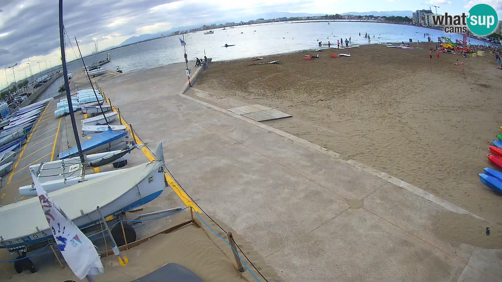 Webcam Hafen von Roses – Costa Brava – Strand La Perola