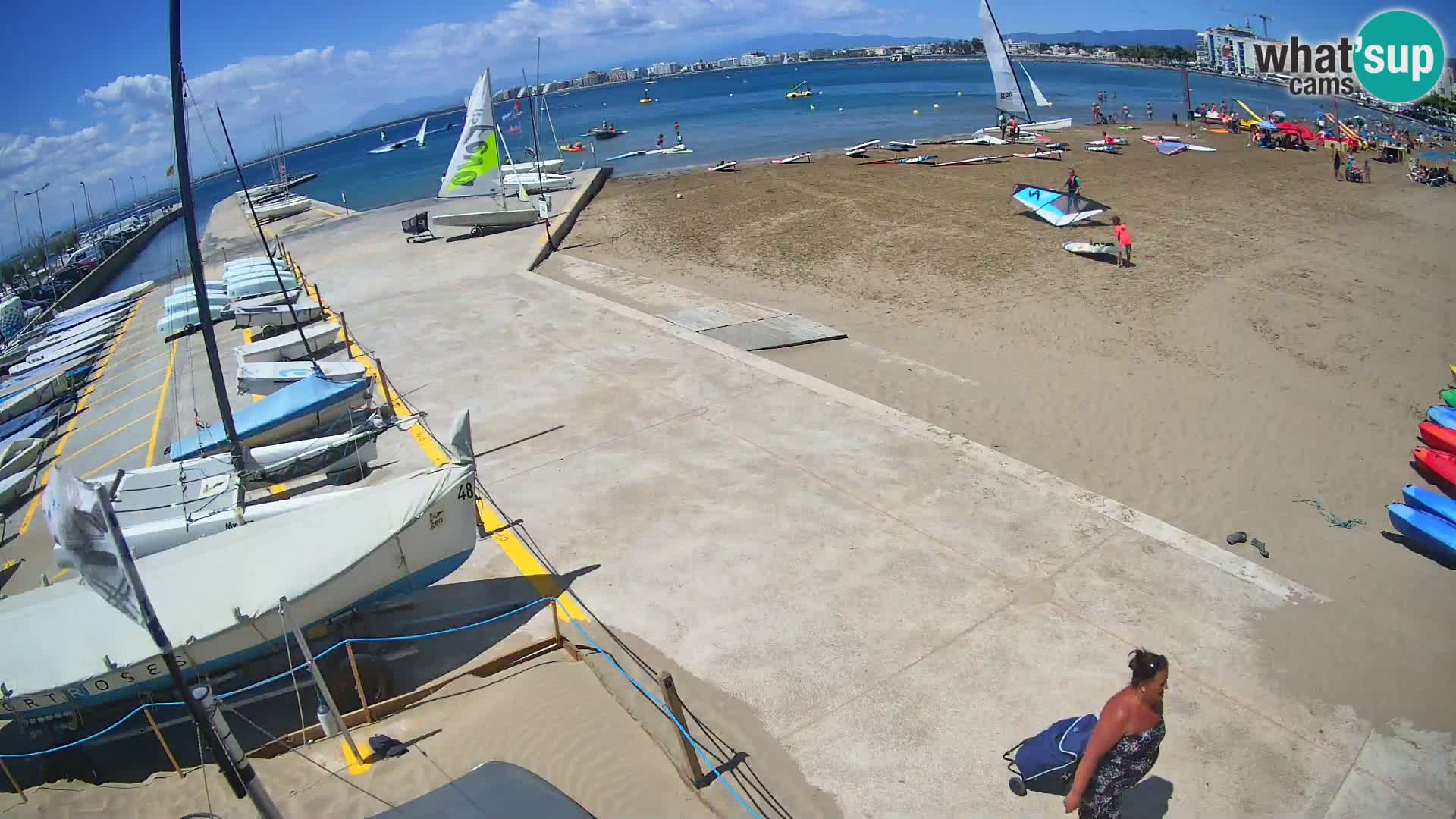 Kamera Roses marina – Costa Brava – plaža La Perola