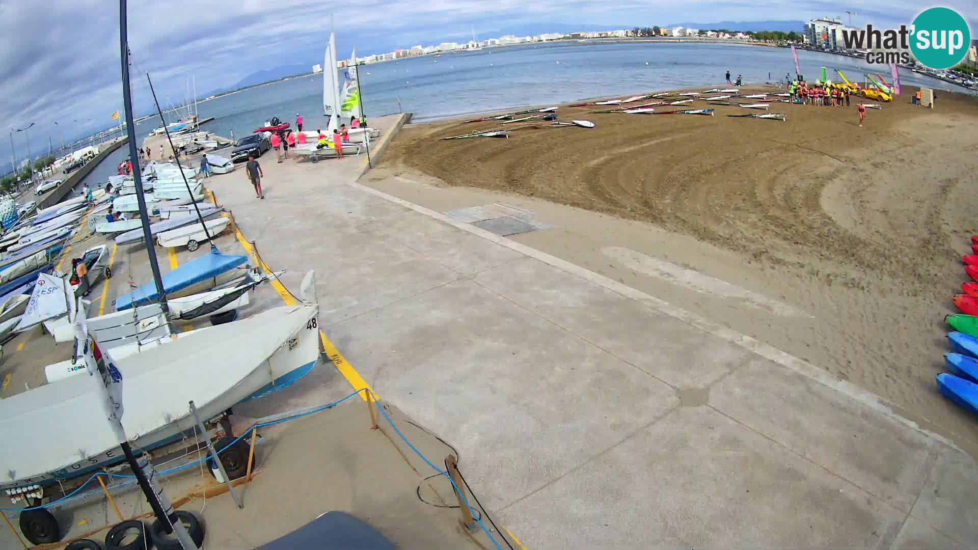 Kamera Roses marina – Costa Brava – plaža La Perola