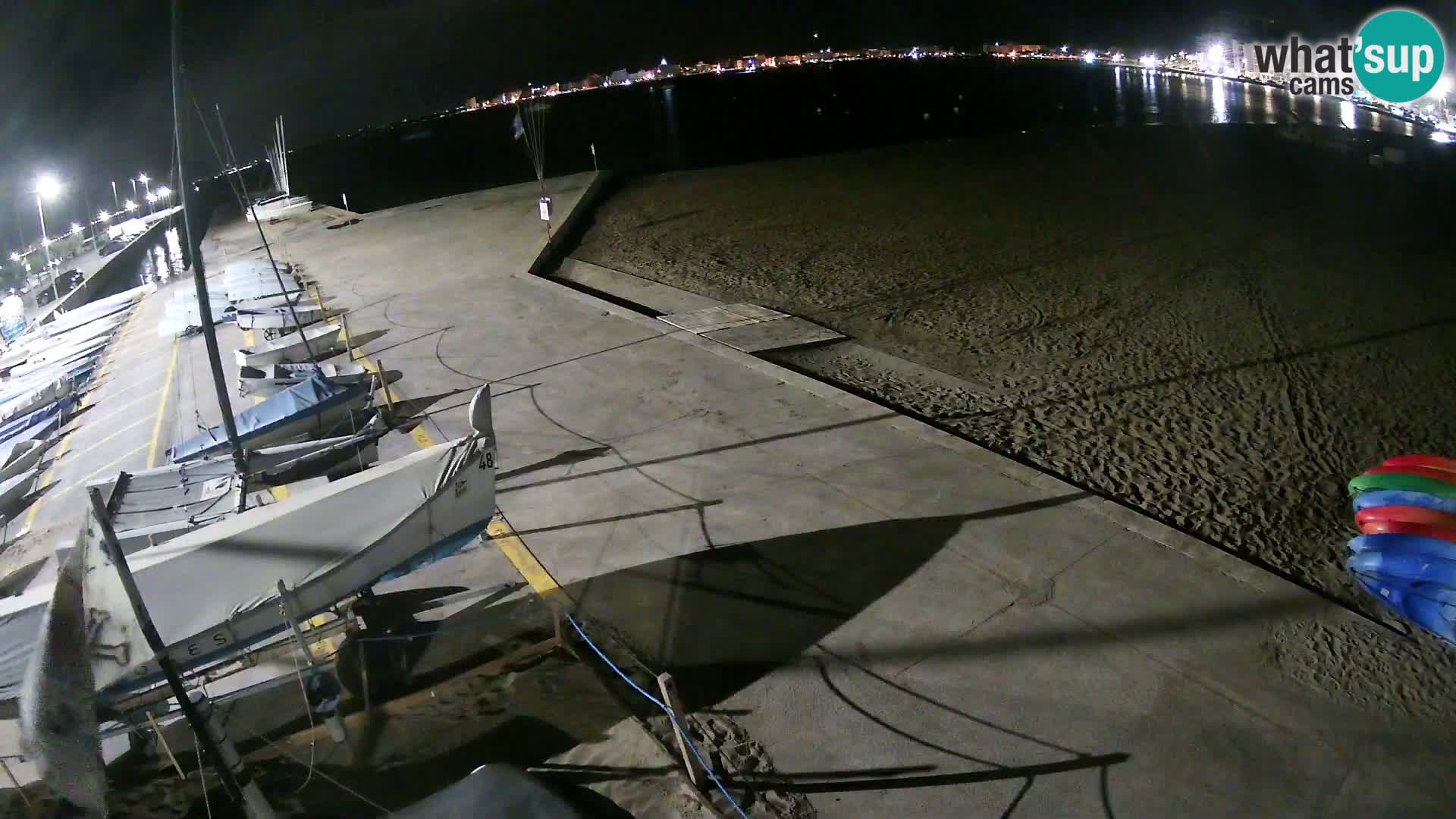 Webcam porto di Roses – Costa Brava – spiaggia La Perola