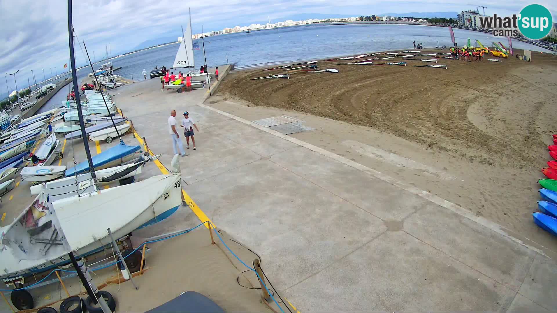 Webcam Hafen von Roses – Costa Brava – Strand La Perola