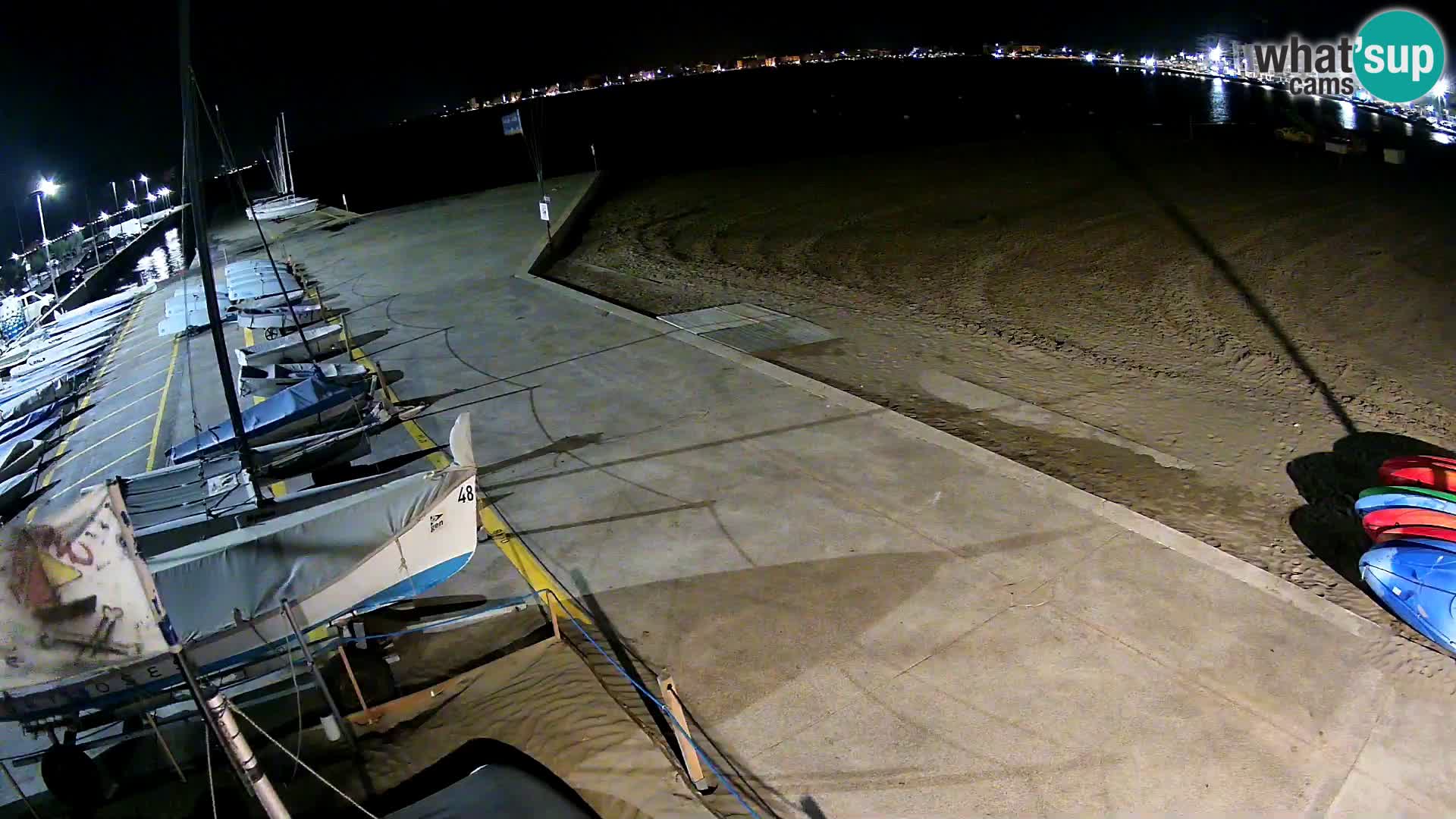 Webcam Hafen von Roses – Costa Brava – Strand La Perola