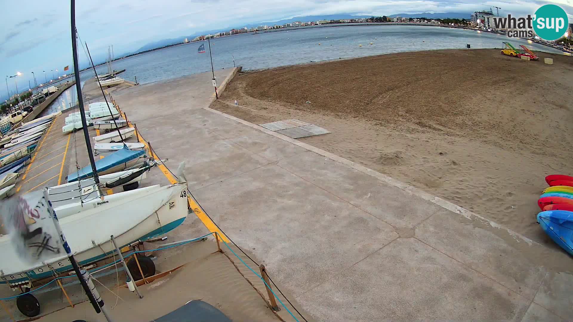 Webcam Port of Roses – Costa Brava – La Perola Beach