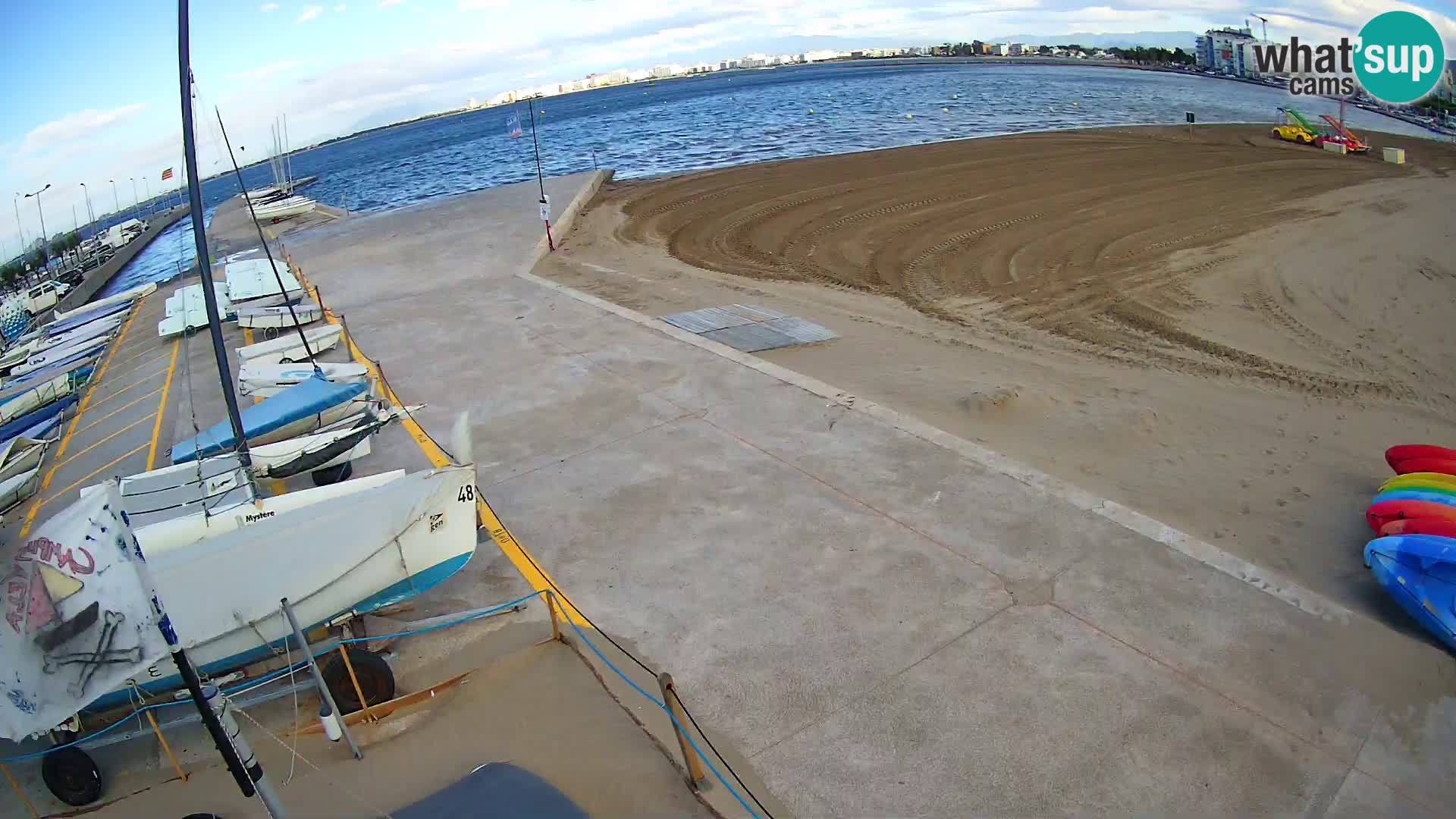 Webcam Port of Roses – Costa Brava – La Perola Beach