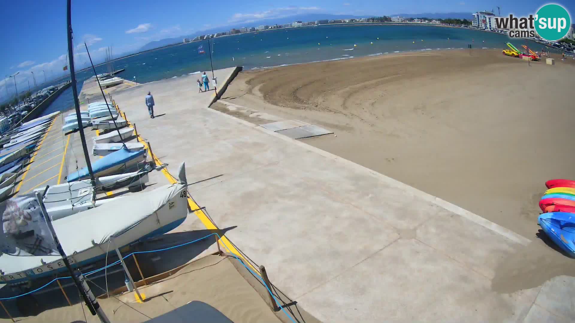 Webcam Port of Roses – Costa Brava – La Perola Beach