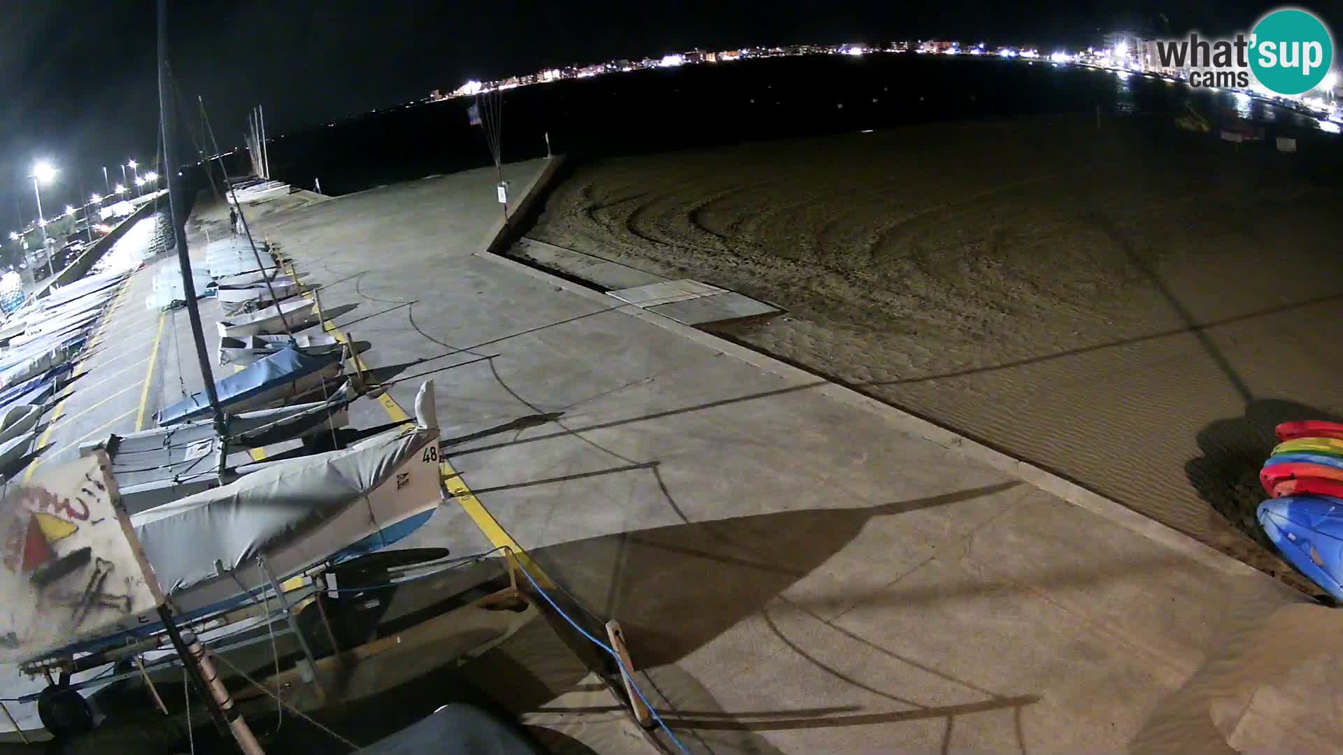 Webcam porto di Roses – Costa Brava – spiaggia La Perola