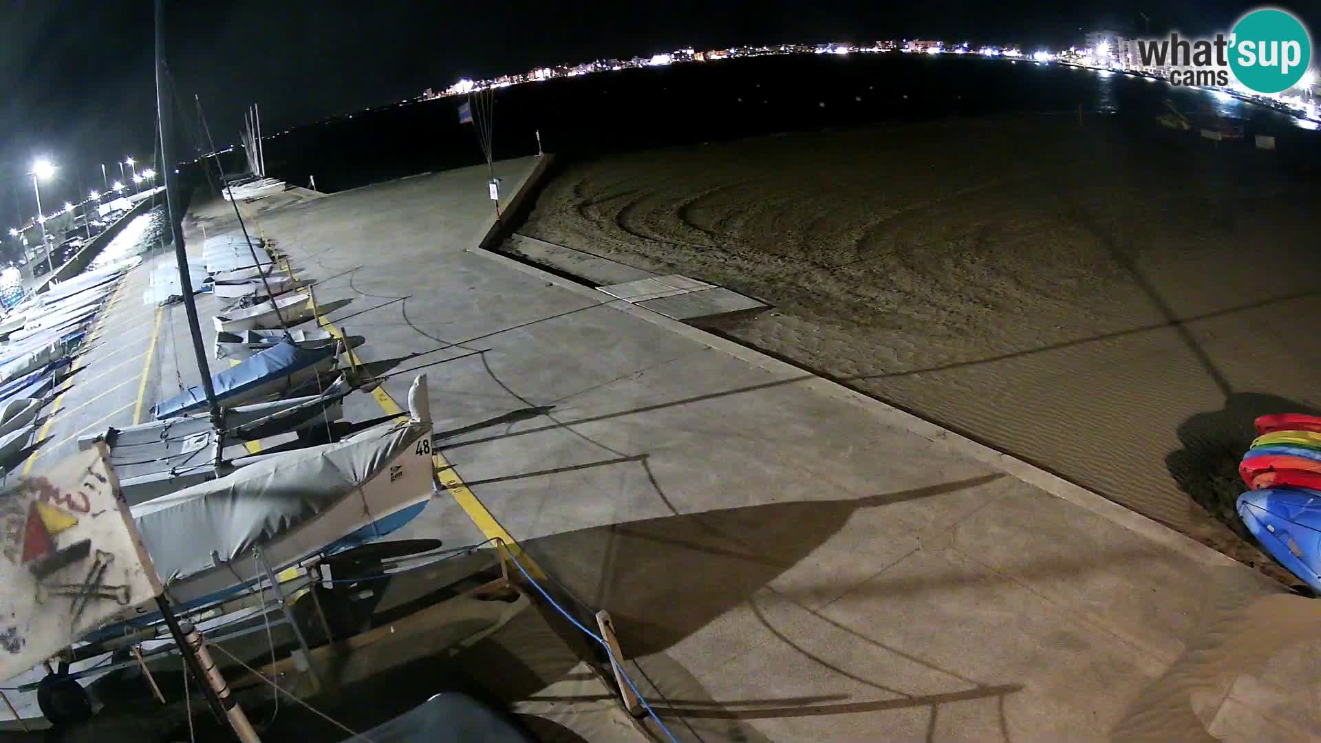 Webcam porto di Roses – Costa Brava – spiaggia La Perola