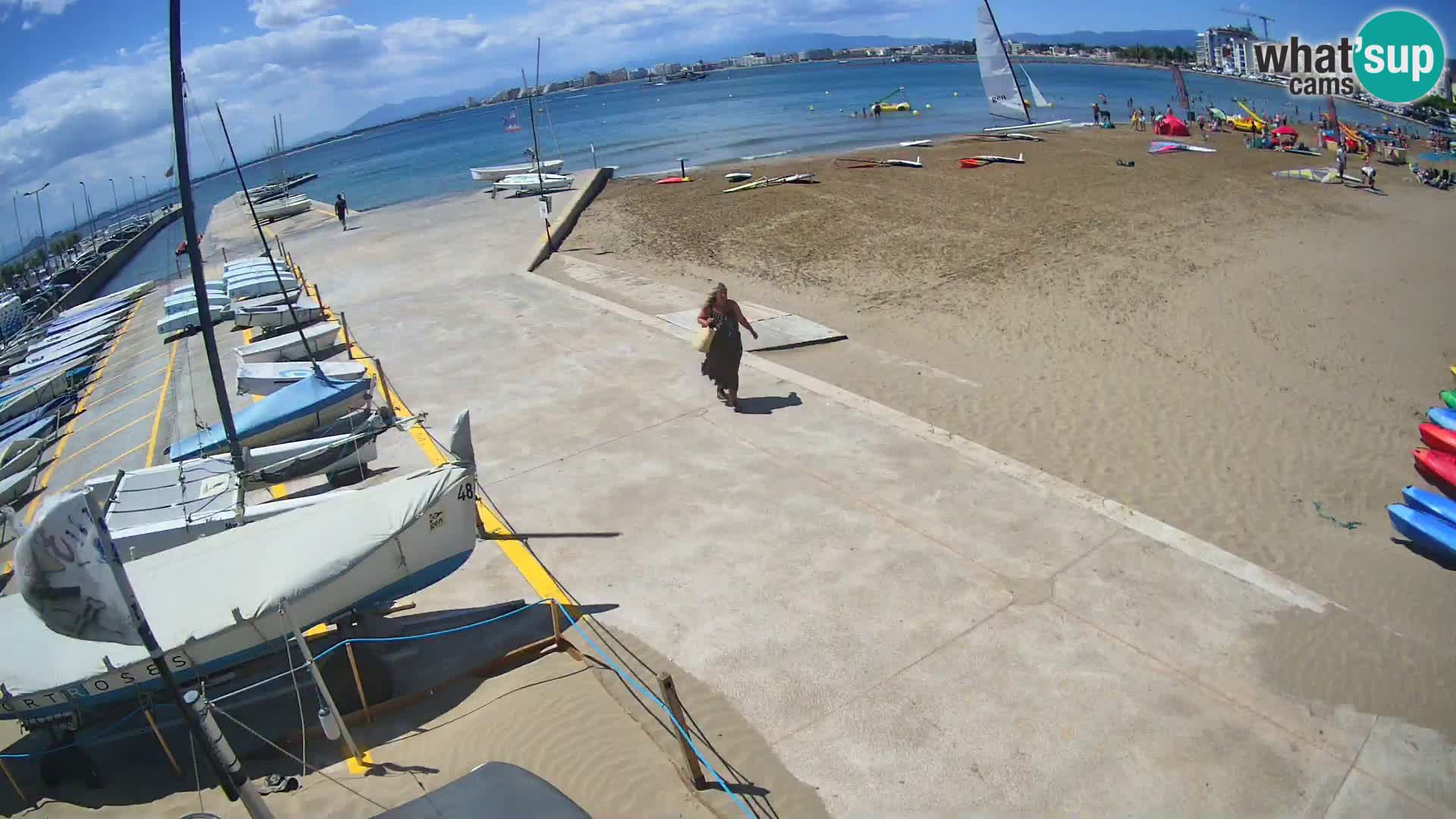 Webcam Port of Roses – Costa Brava – La Perola Beach