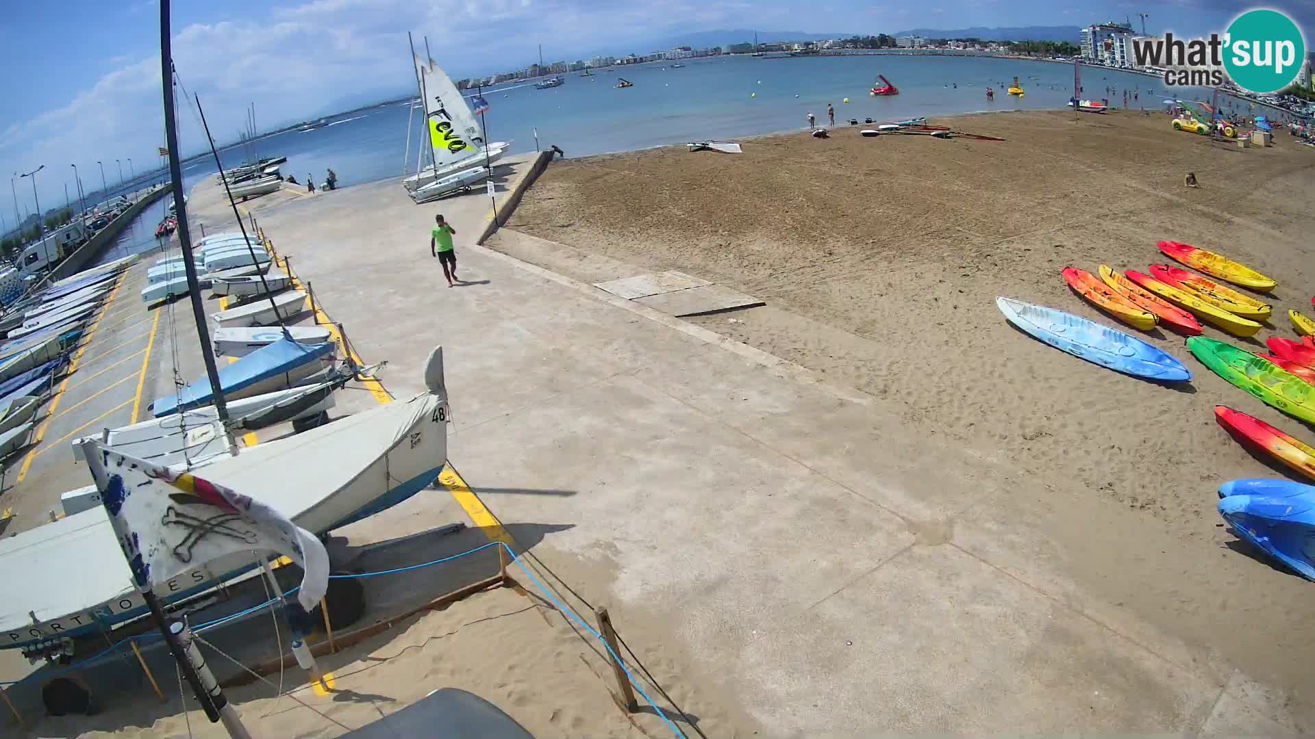 Webcam Port of Roses – Costa Brava – La Perola Beach
