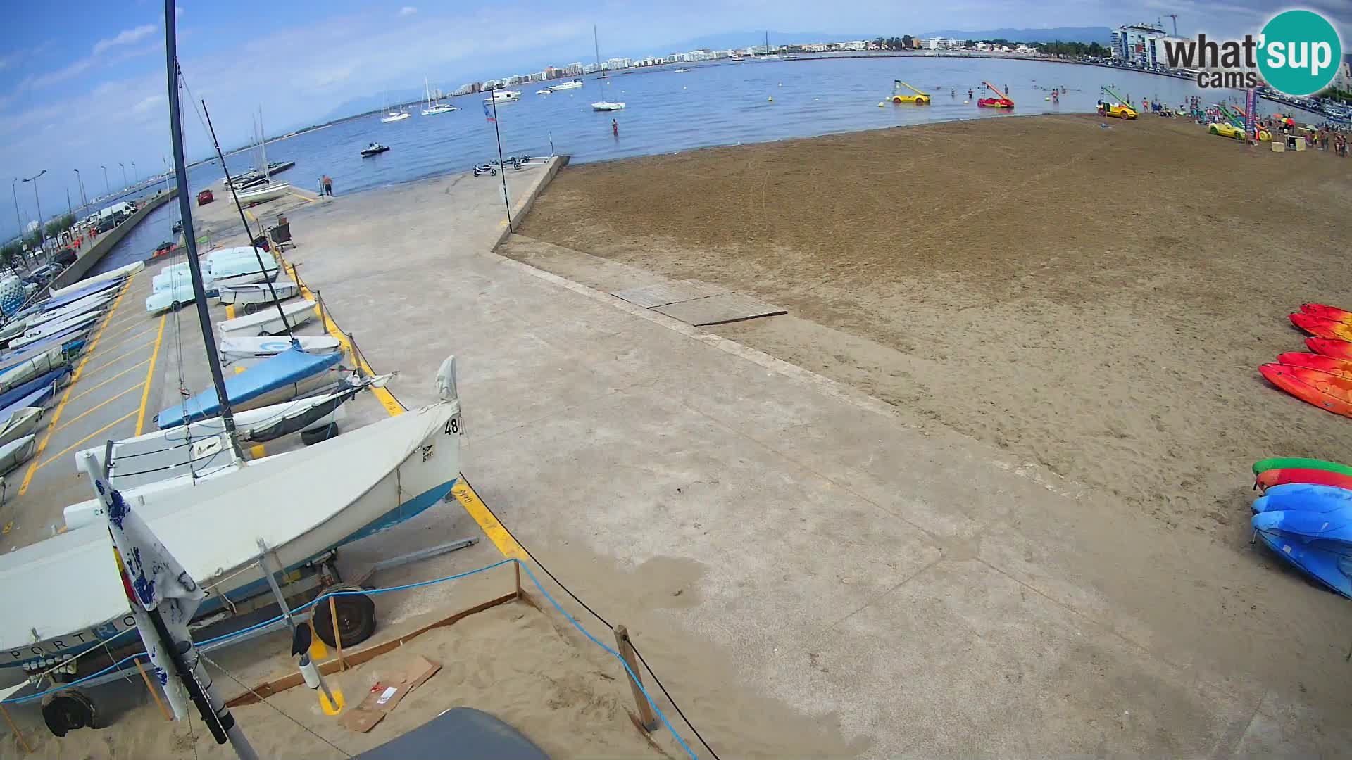 Webcam Port of Roses – Costa Brava – La Perola Beach
