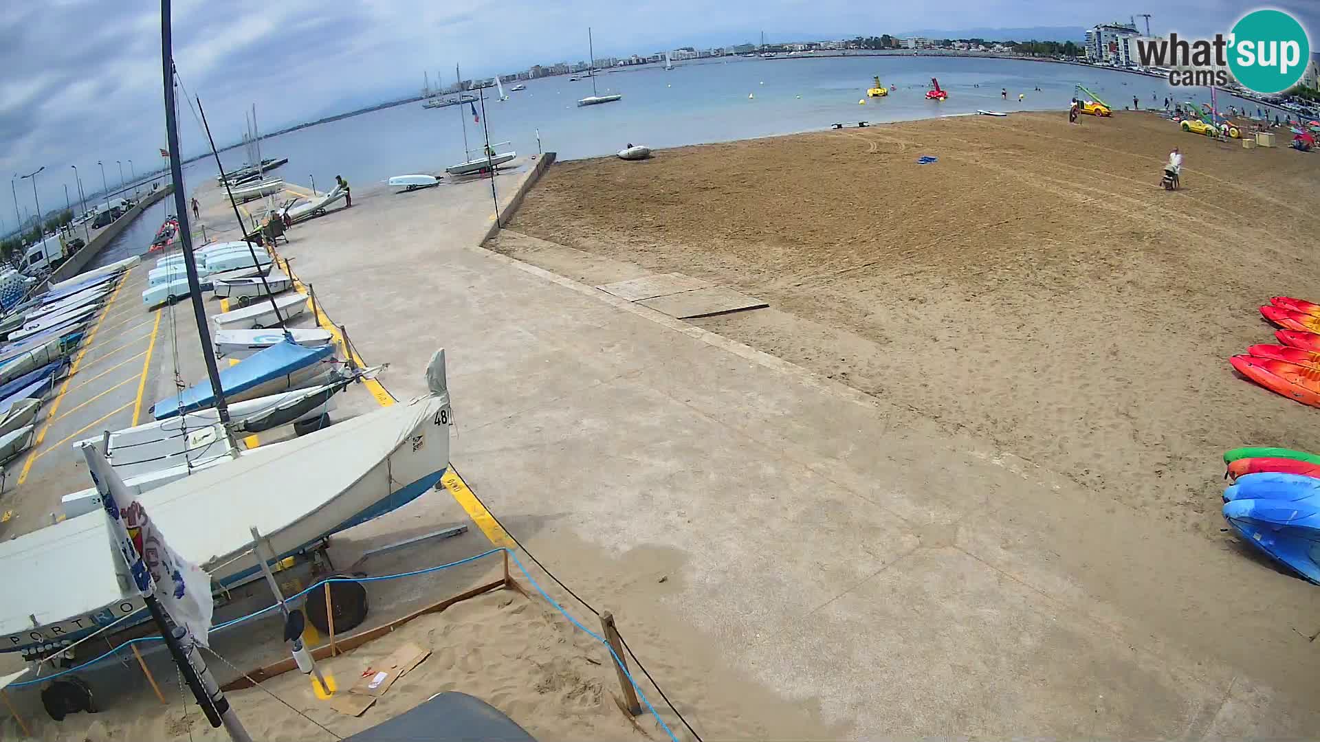 Webcam Hafen von Roses – Costa Brava – Strand La Perola