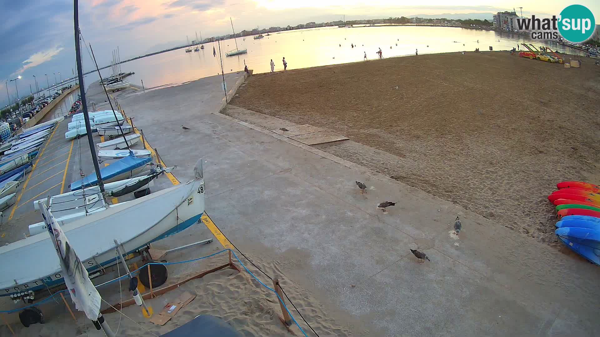 Webcam Hafen von Roses – Costa Brava – Strand La Perola