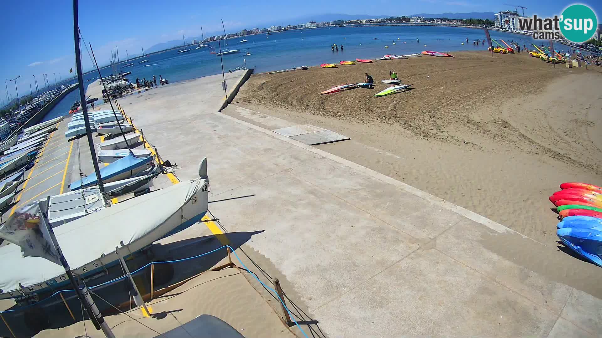 Webcam Port of Roses – Costa Brava – La Perola Beach