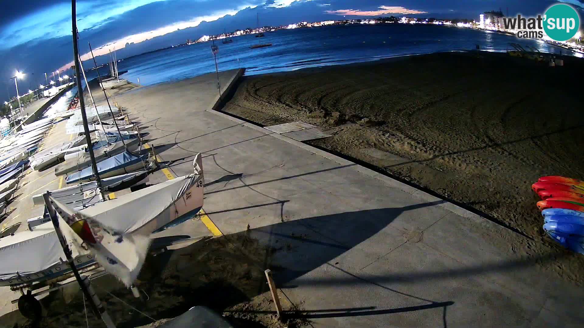 Webcam porto di Roses – Costa Brava – spiaggia La Perola