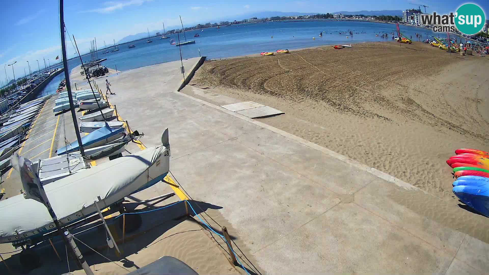 Webcam Port of Roses – Costa Brava – La Perola Beach