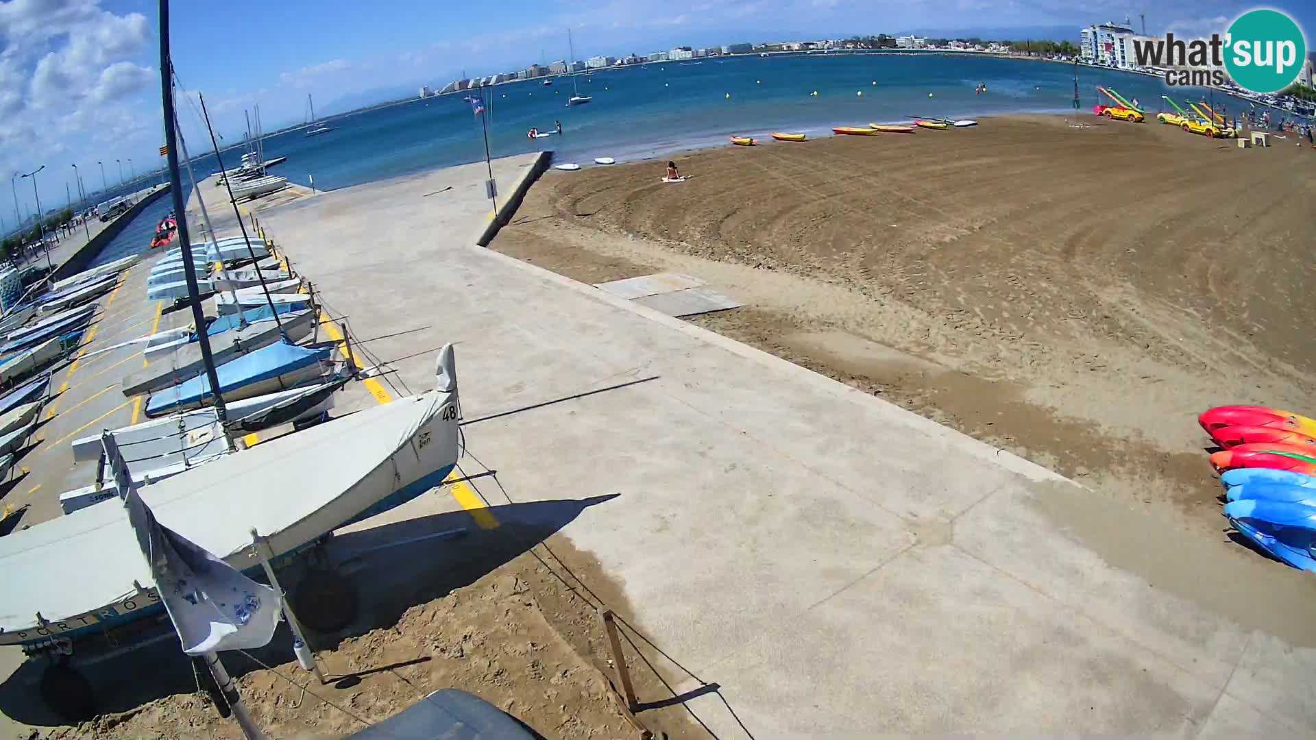 Webcam Port of Roses – Costa Brava – La Perola Beach