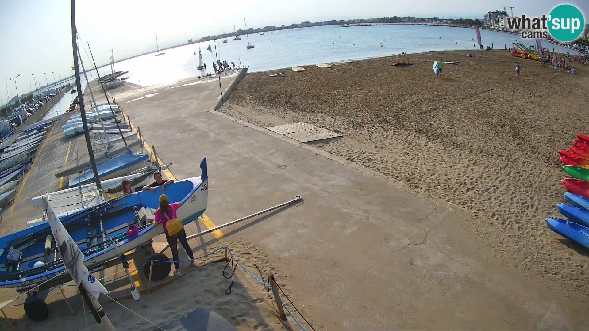 Webcam Hafen von Roses – Costa Brava – Strand La Perola