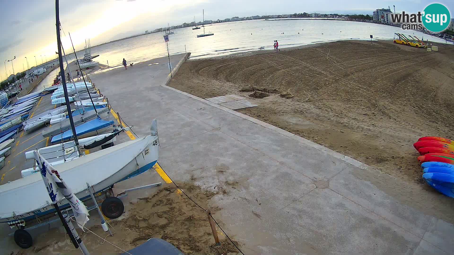 Webcam Hafen von Roses – Costa Brava – Strand La Perola