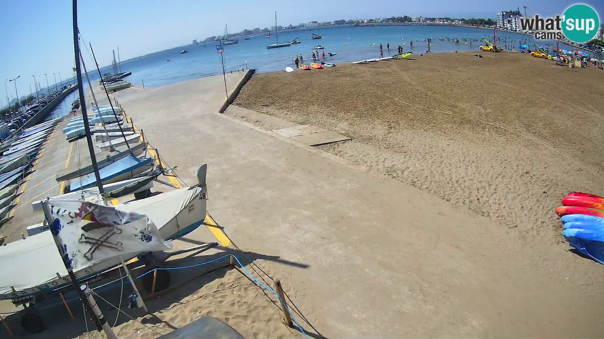 Kamera Roses marina – Costa Brava – plaža La Perola