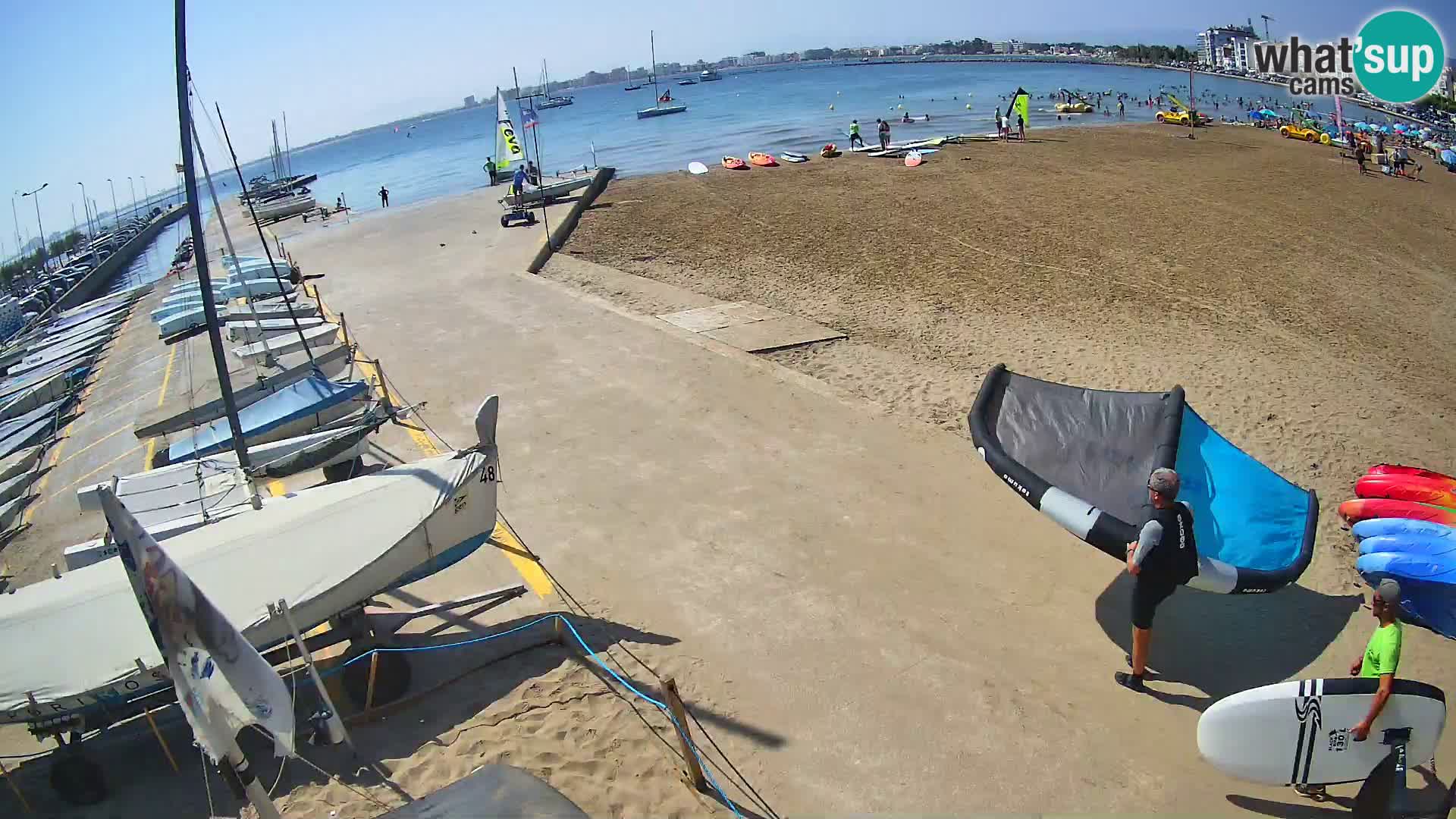 Web kamera Roses marina – Costa Brava – plaža La Perola