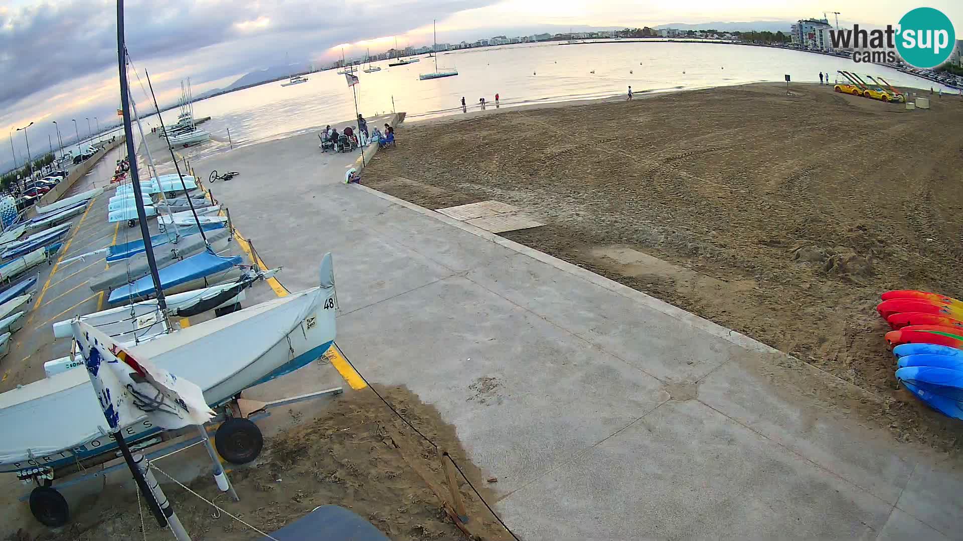 Kamera Roses marina – Costa Brava – plaža La Perola
