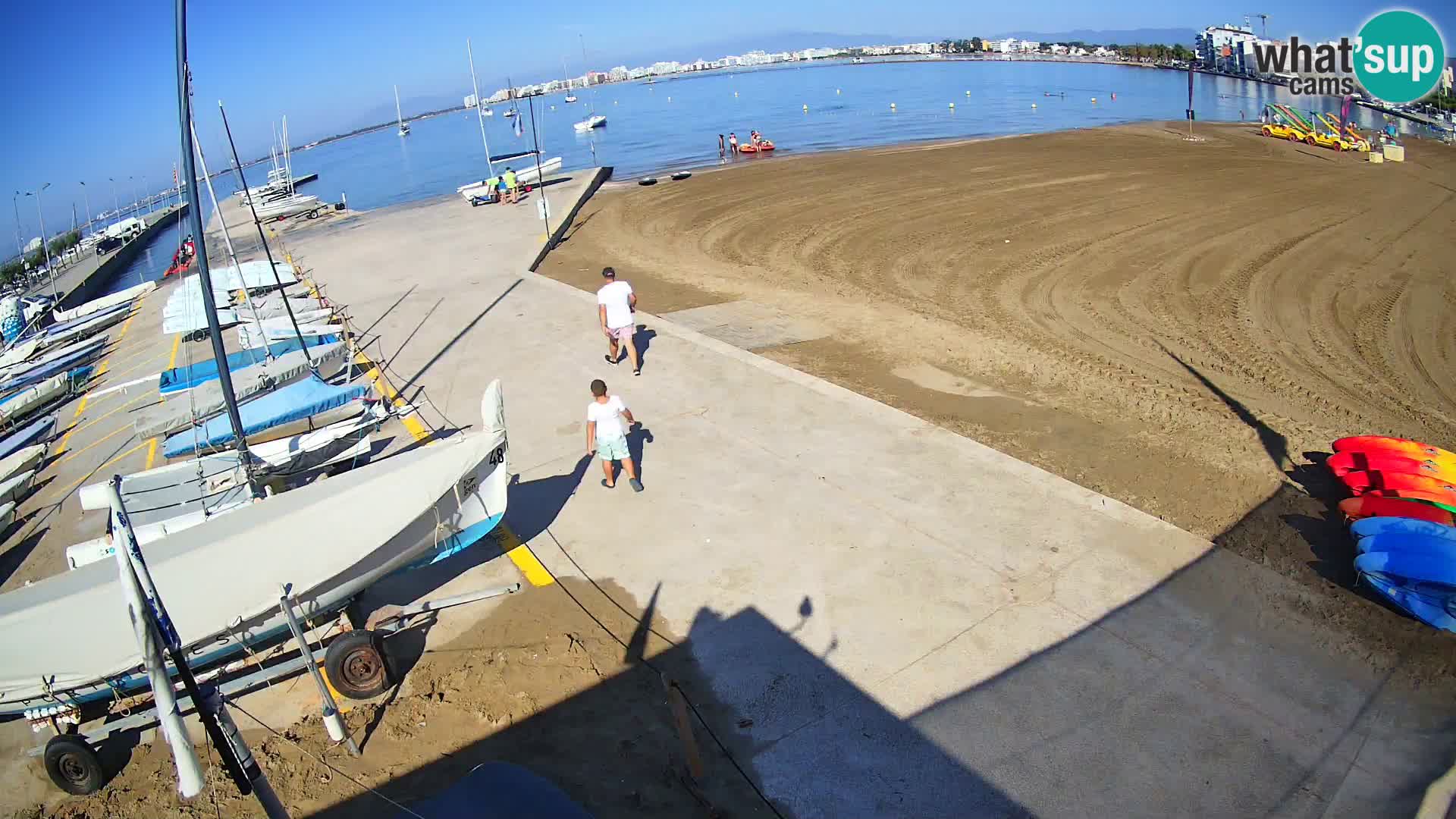Kamera Roses marina – Costa Brava – plaža La Perola