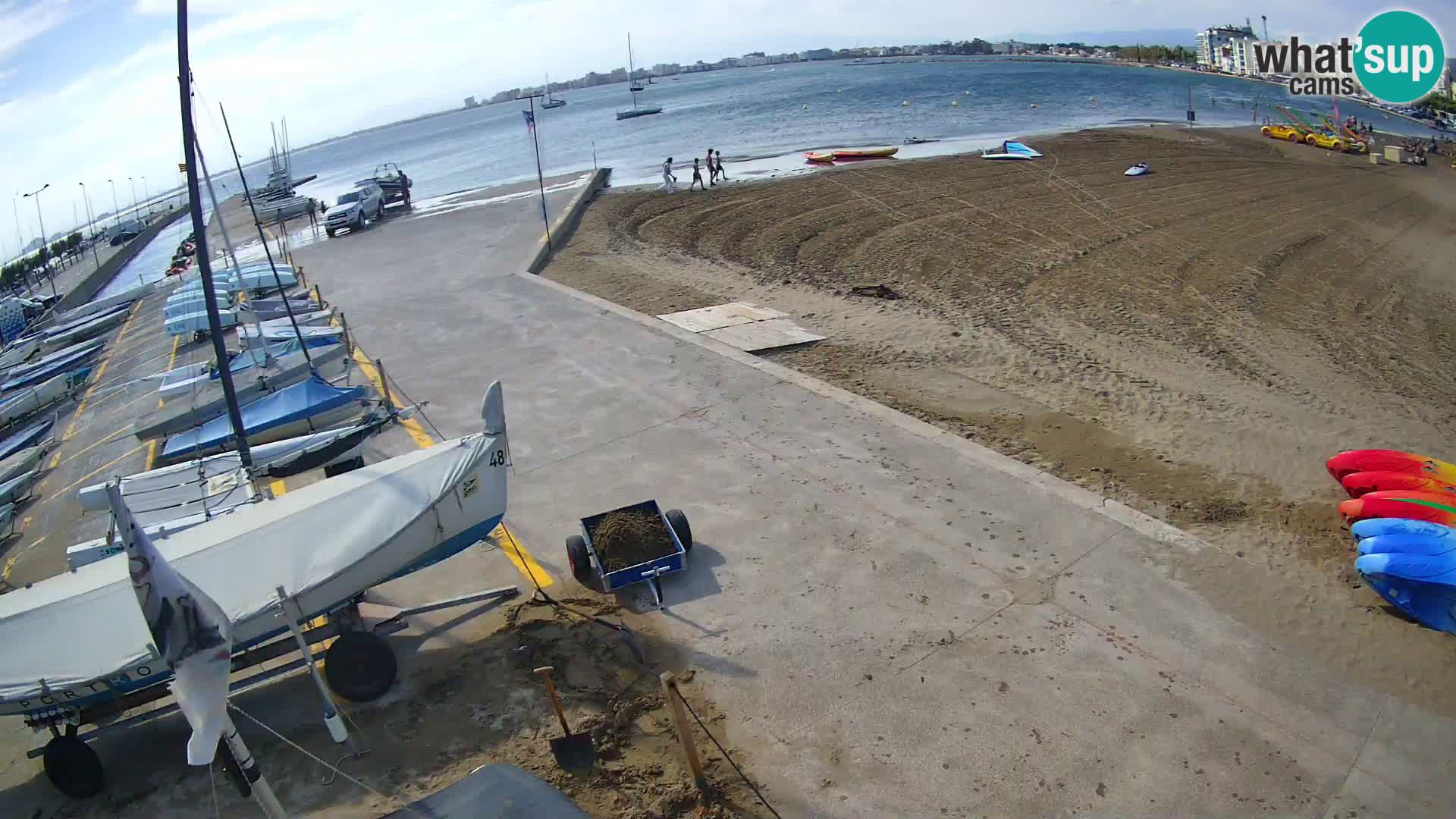 Kamera Roses marina – Costa Brava – plaža La Perola