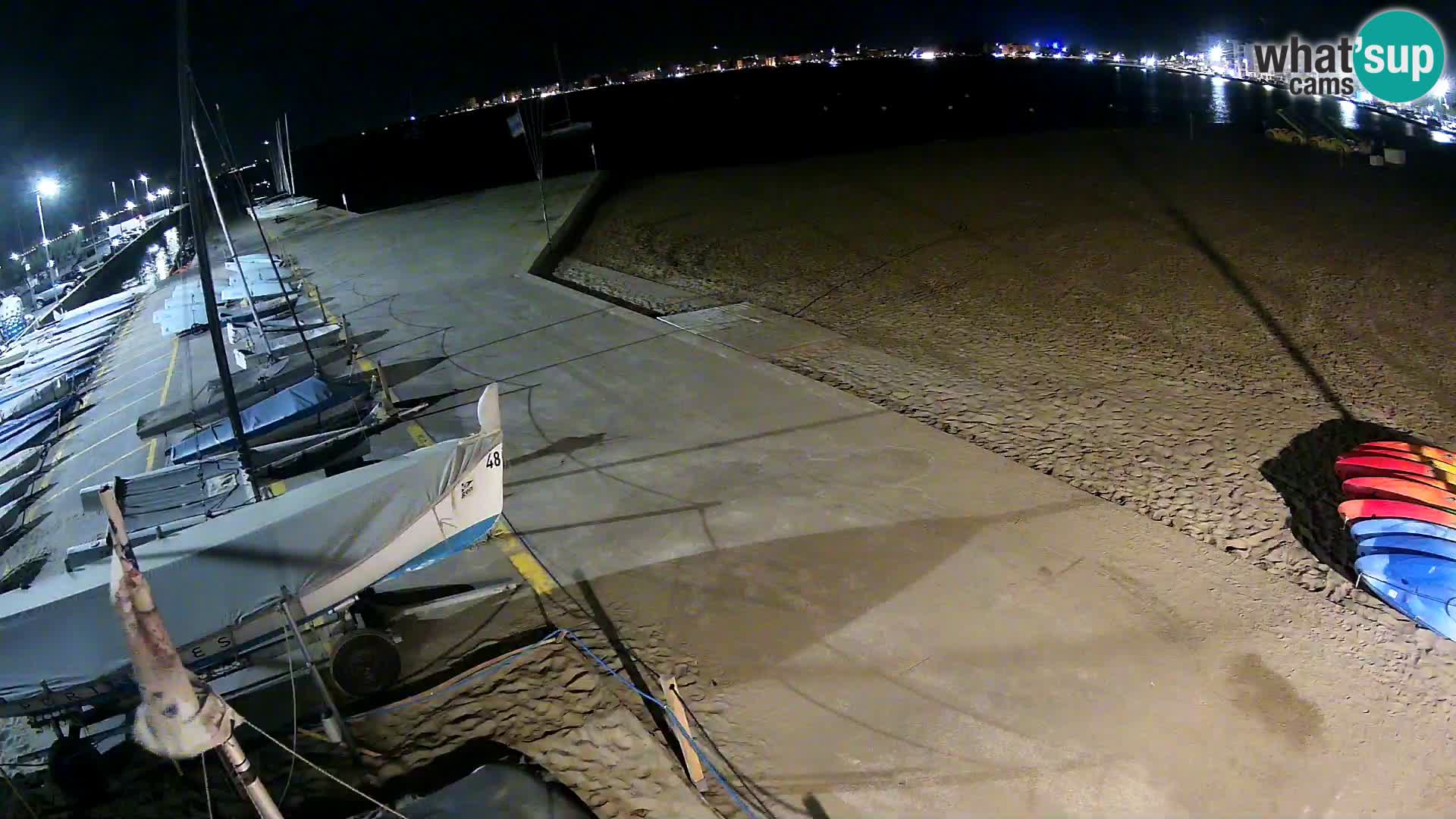 Webcam Hafen von Roses – Costa Brava – Strand La Perola