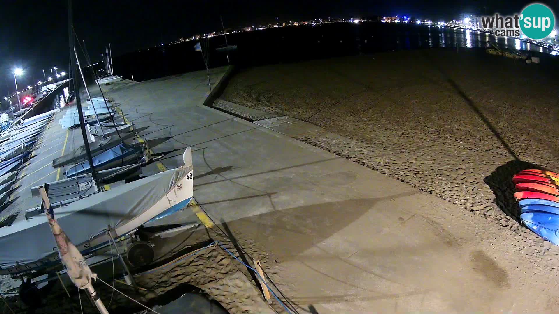 Webcam Hafen von Roses – Costa Brava – Strand La Perola