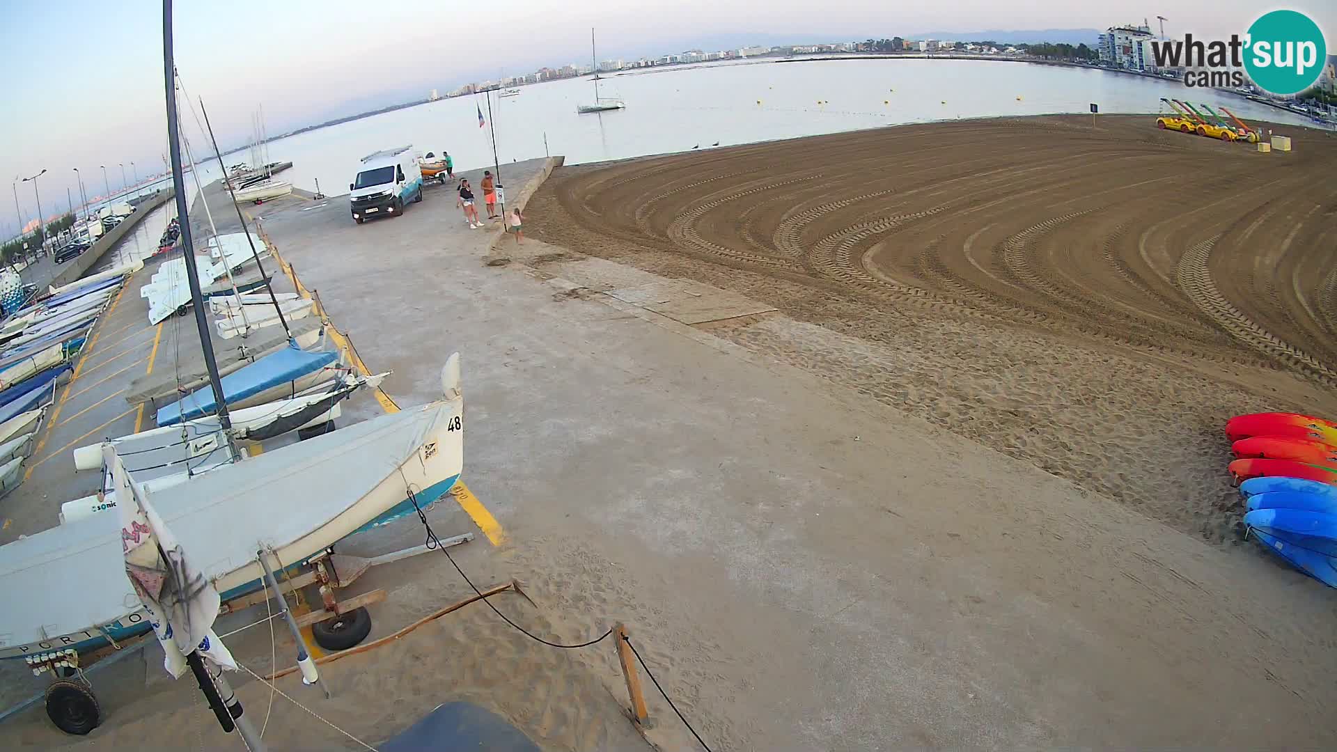 Roses webcam Port – Costa Brava – plage La Perola