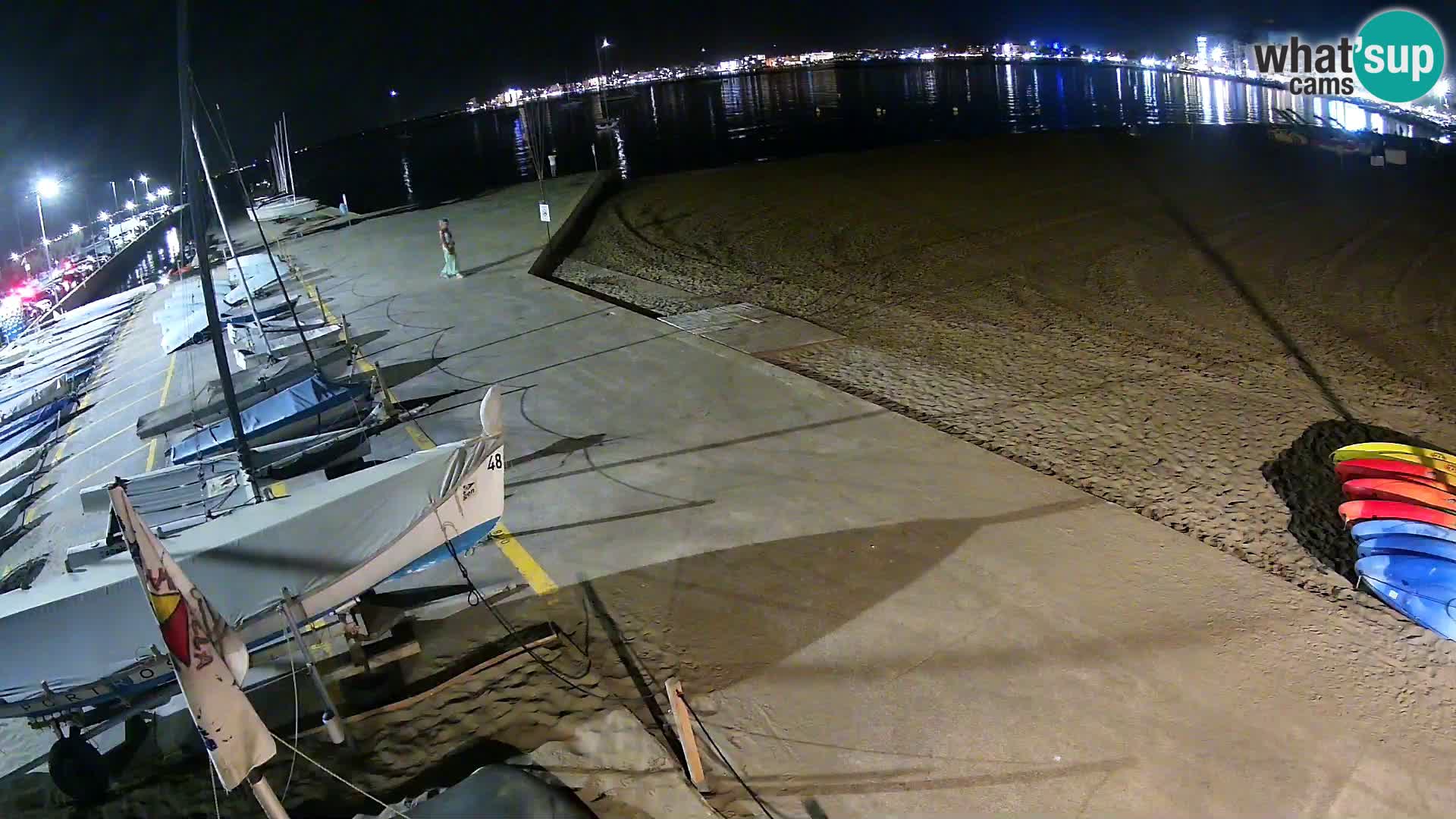 Webcam porto di Roses – Costa Brava – spiaggia La Perola