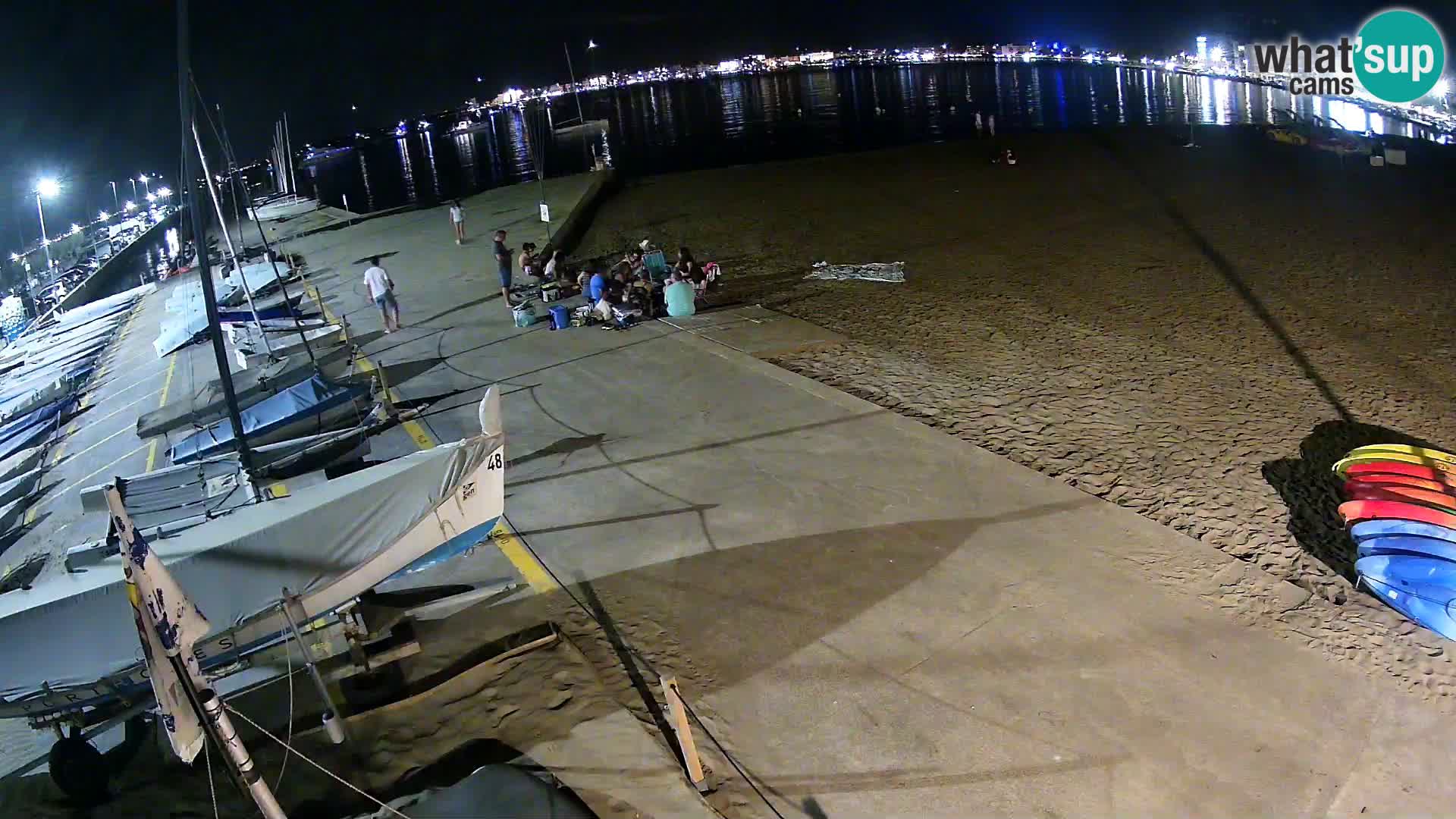 Webcam porto di Roses – Costa Brava – spiaggia La Perola