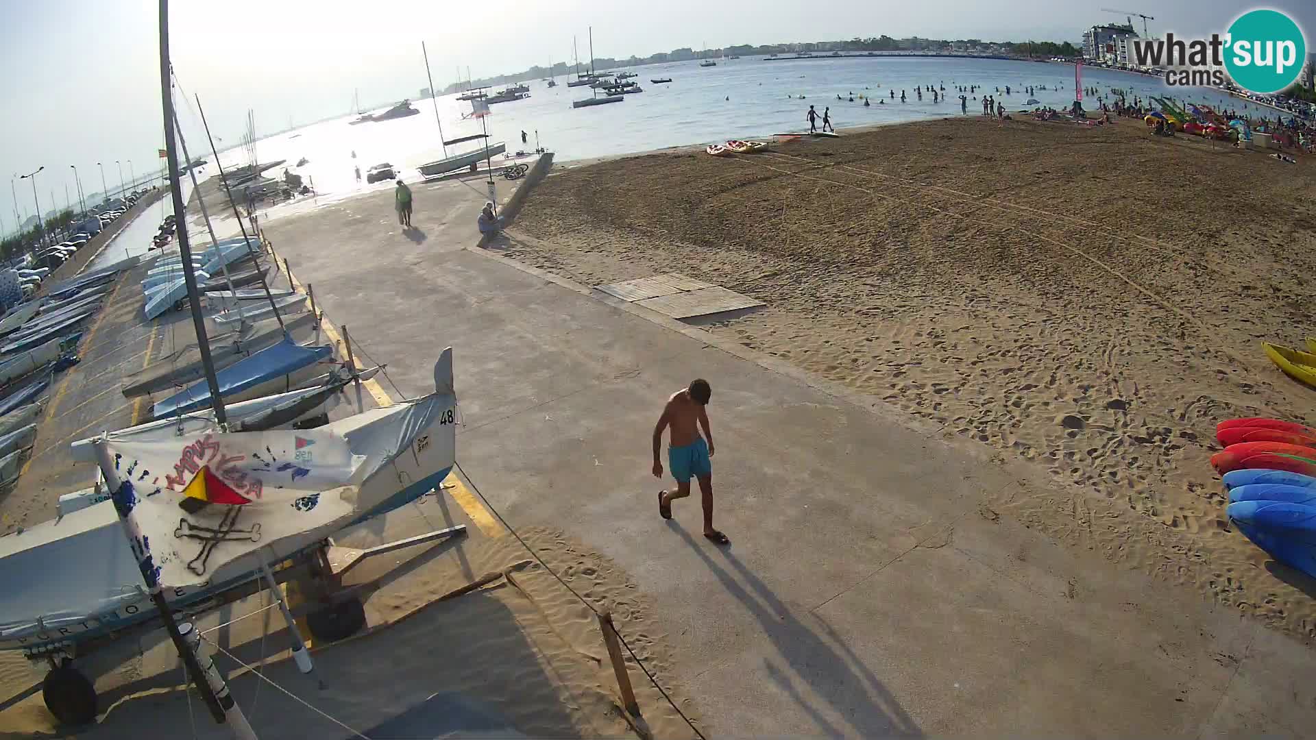 Kamera Roses marina – Costa Brava – plaža La Perola