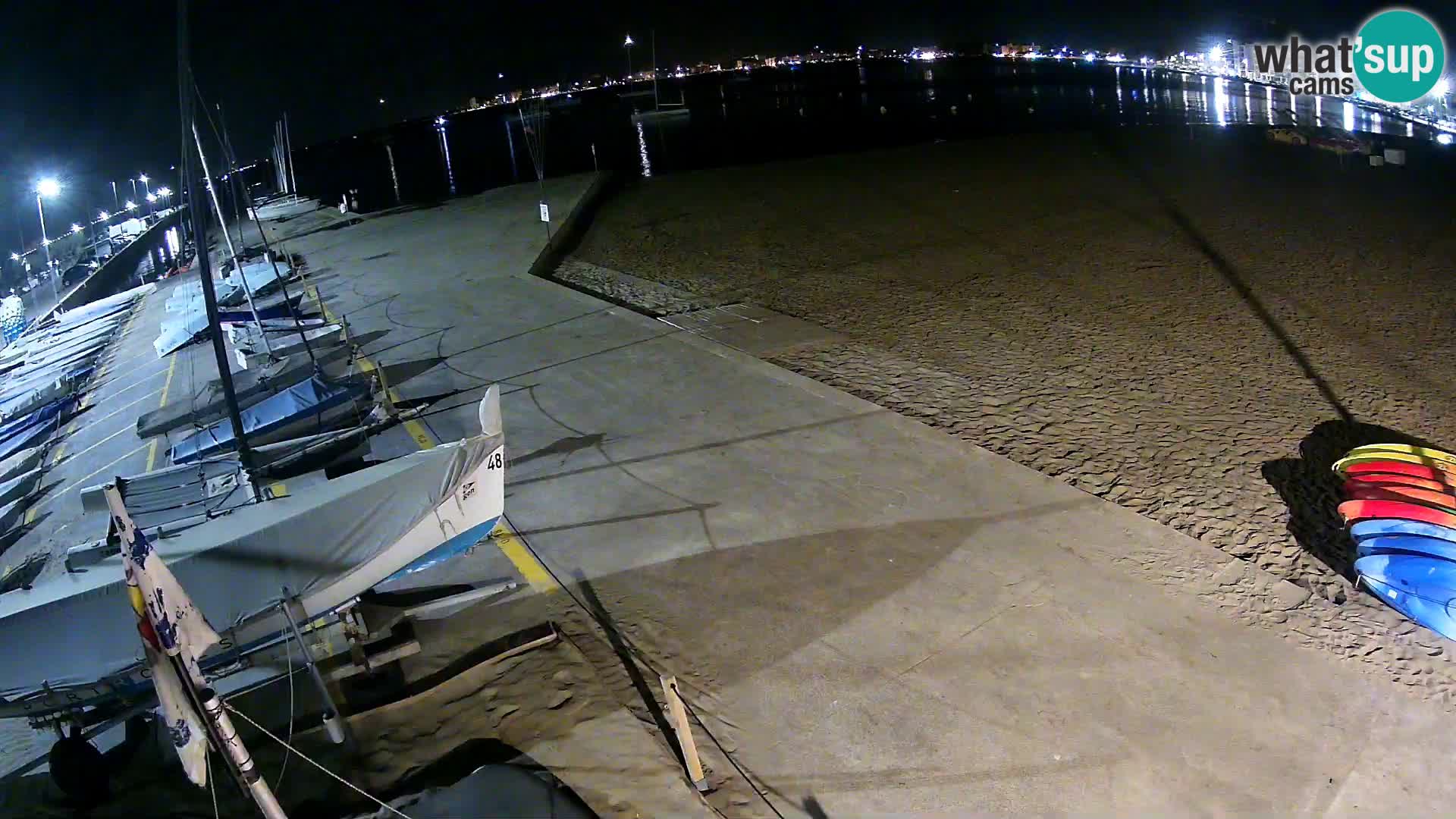 Webcam Hafen von Roses – Costa Brava – Strand La Perola