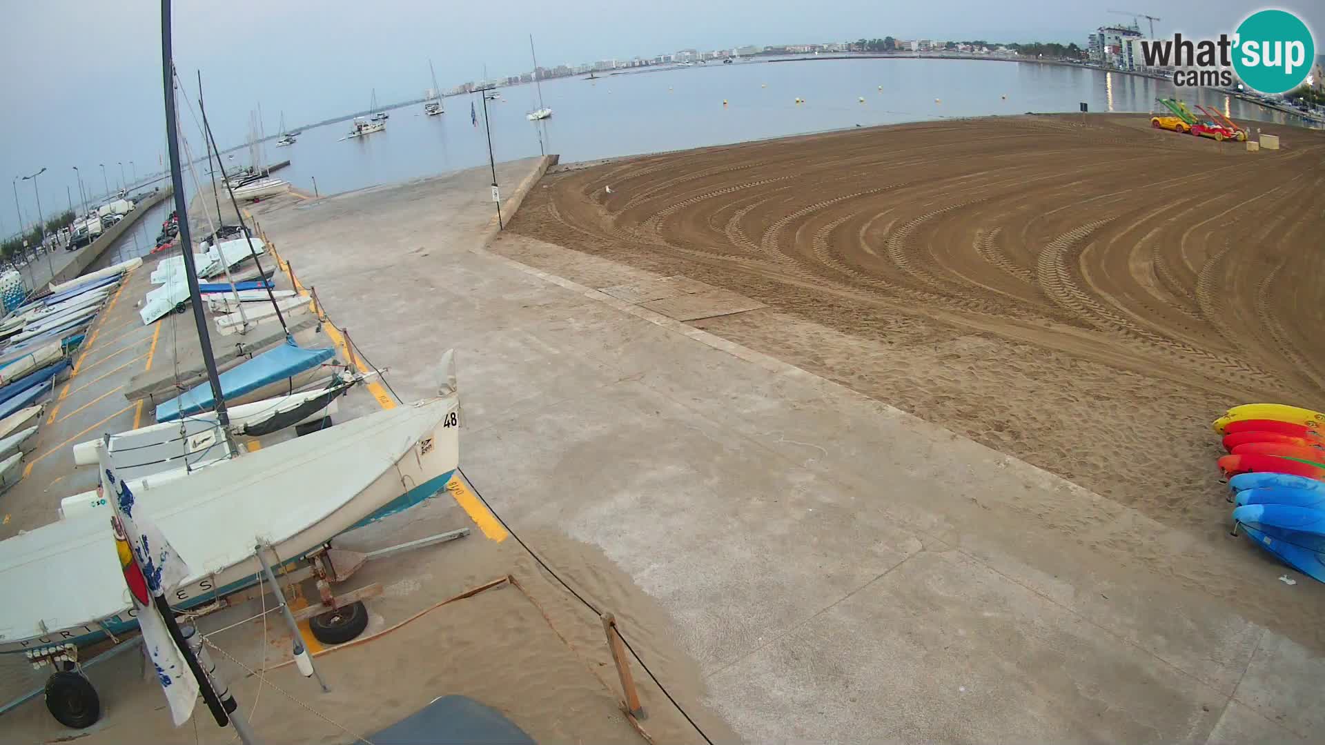 Webcam porto di Roses – Costa Brava – spiaggia La Perola