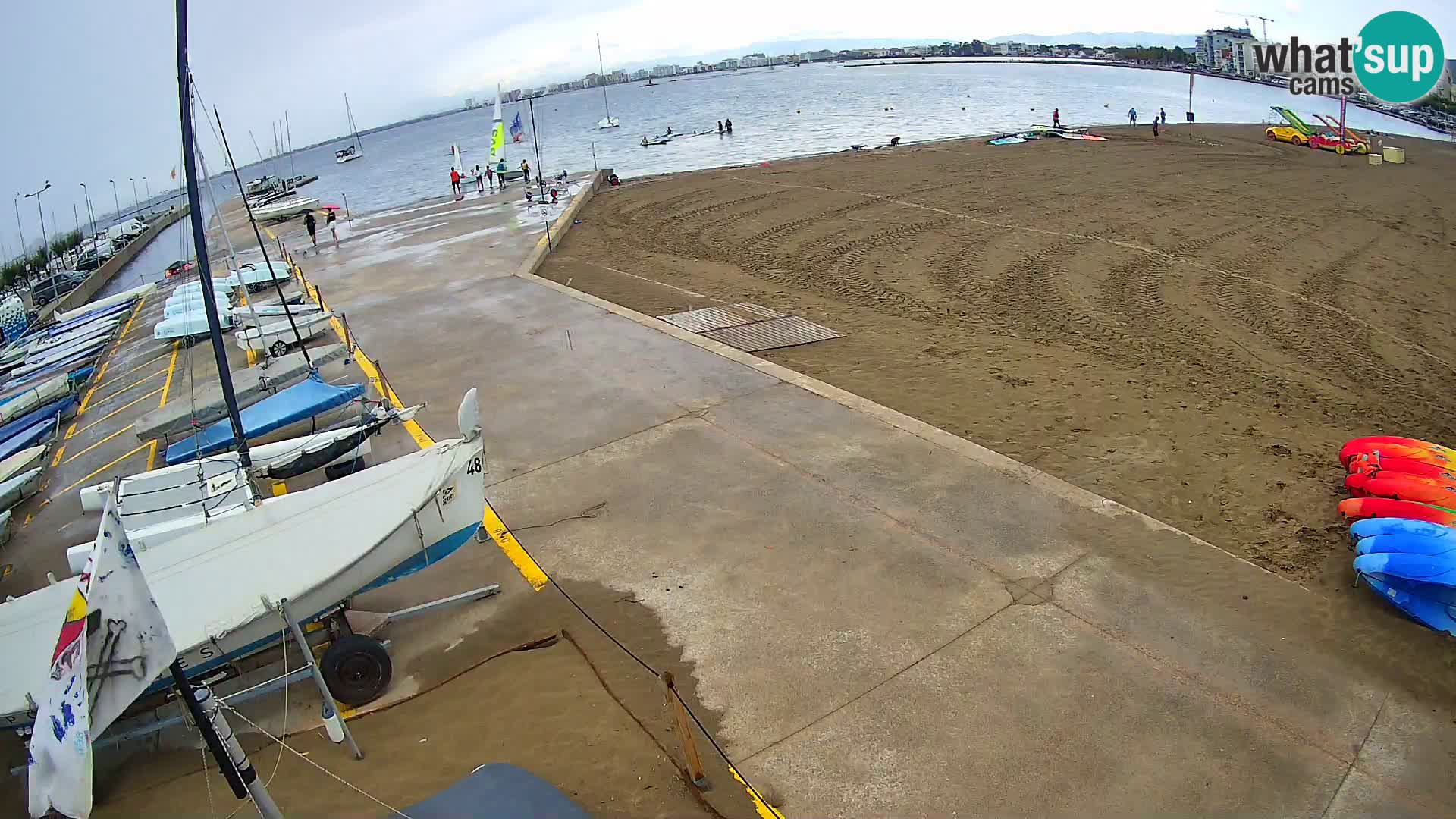Webcam porto di Roses – Costa Brava – spiaggia La Perola