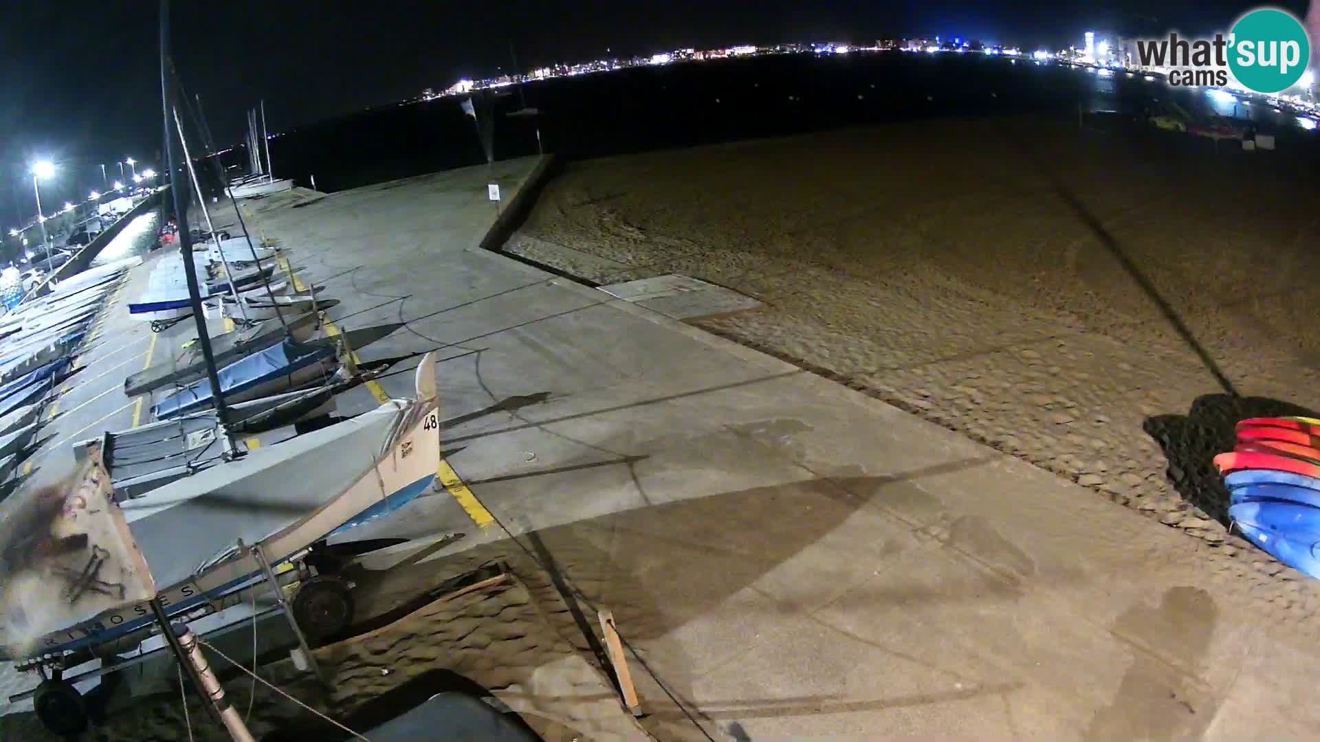 Roses webcam Port – Costa Brava – plage La Perola