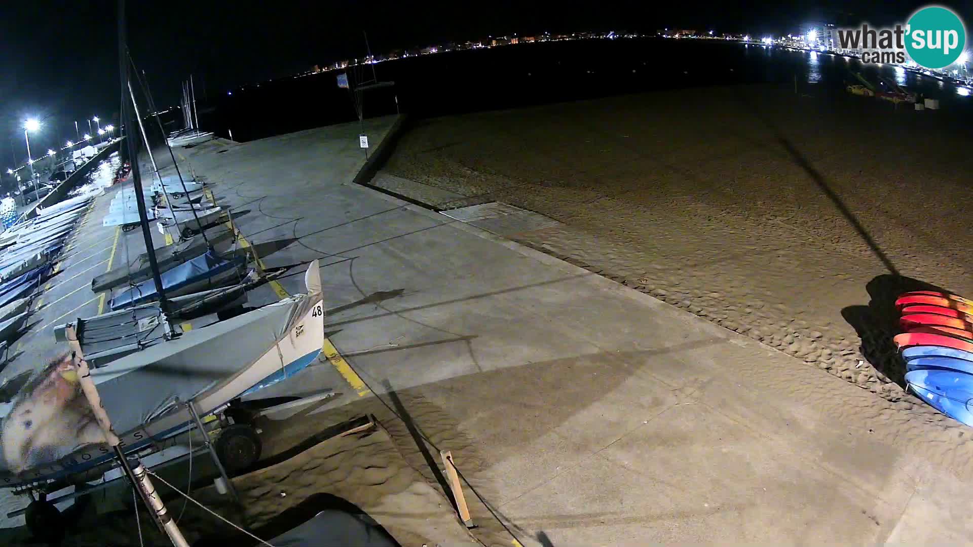 Webcam porto di Roses – Costa Brava – spiaggia La Perola