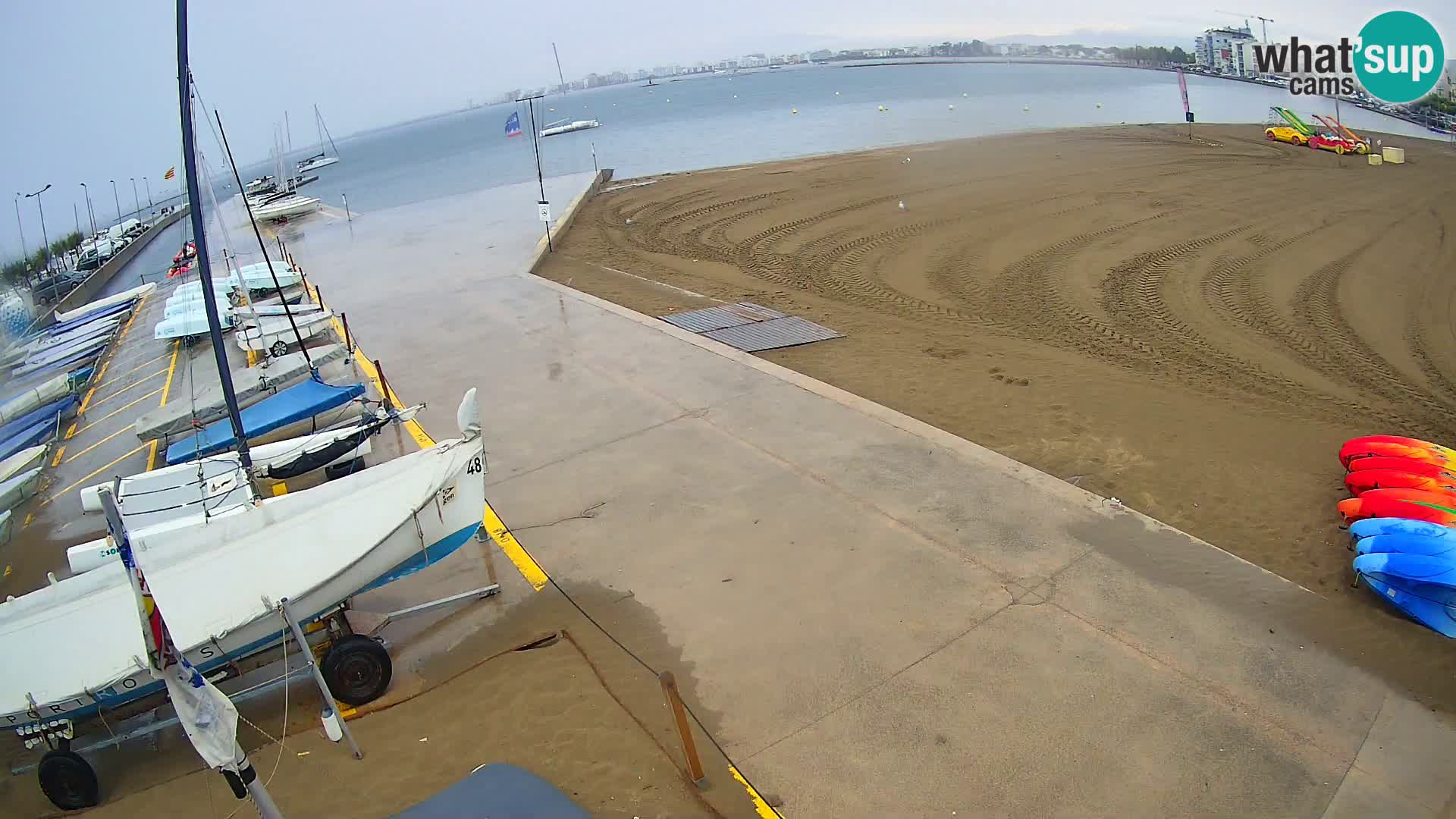 Webcam Hafen von Roses – Costa Brava – Strand La Perola