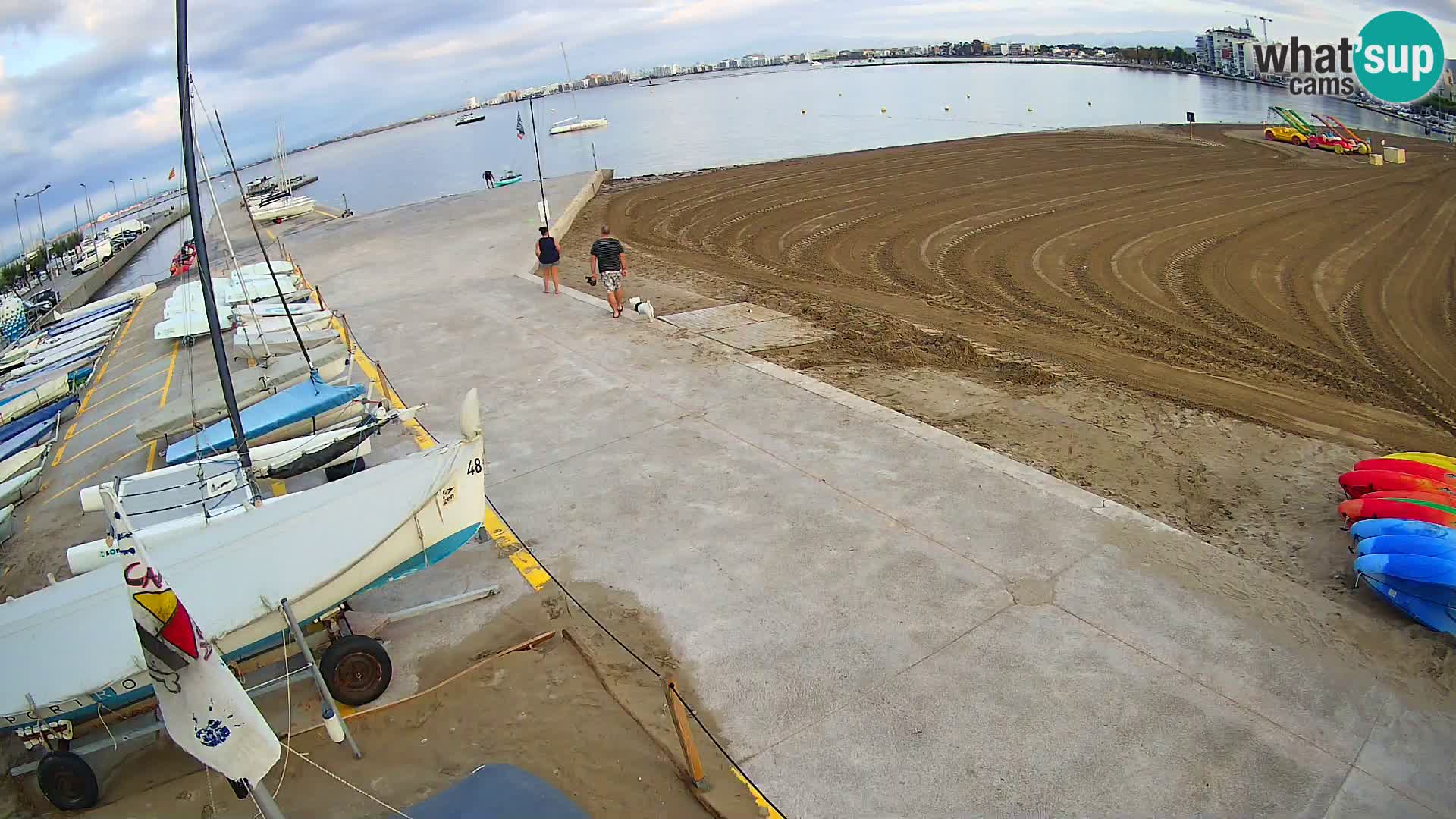 Webcam porto di Roses – Costa Brava – spiaggia La Perola