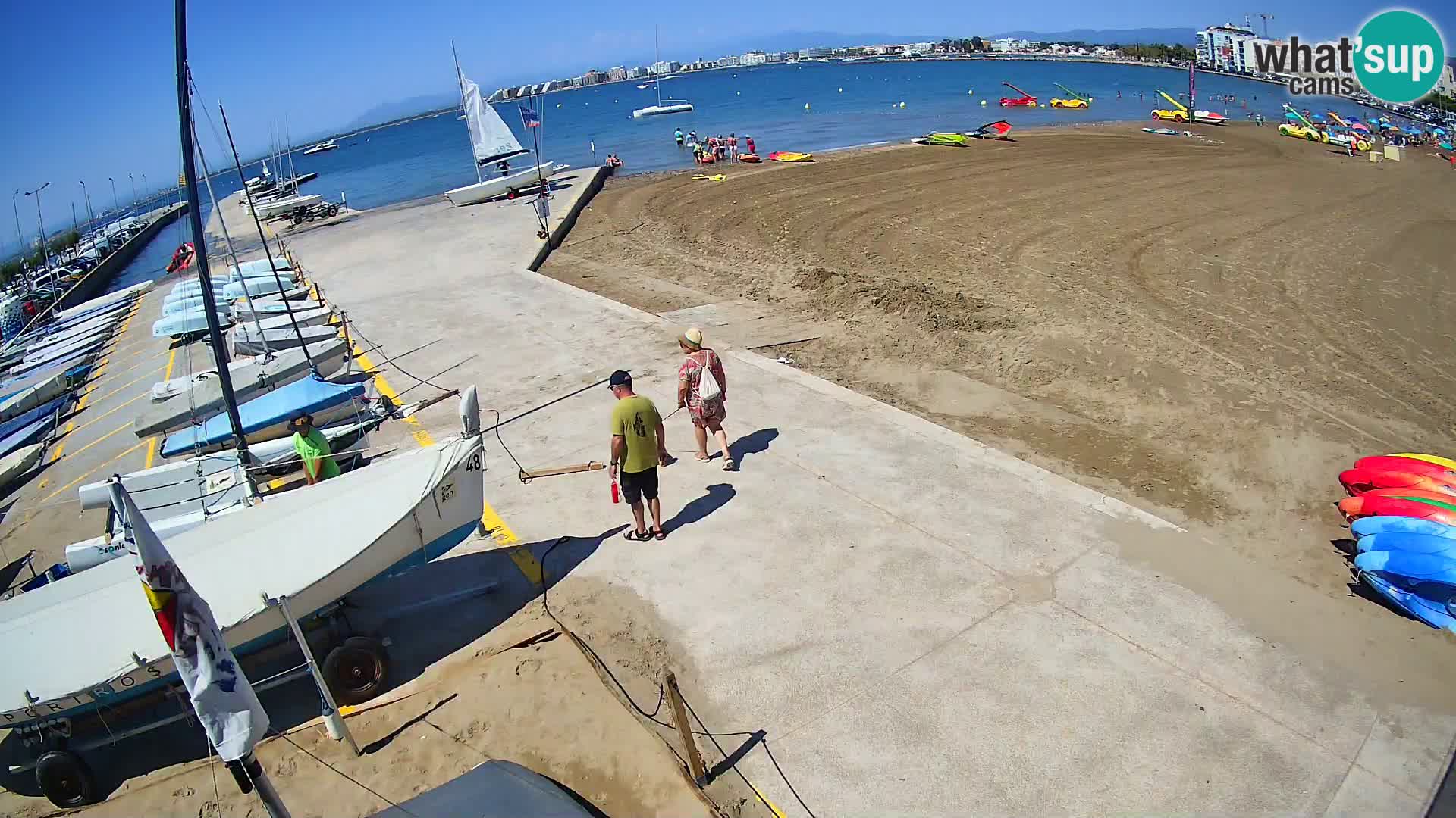 Kamera Roses marina – Costa Brava – plaža La Perola