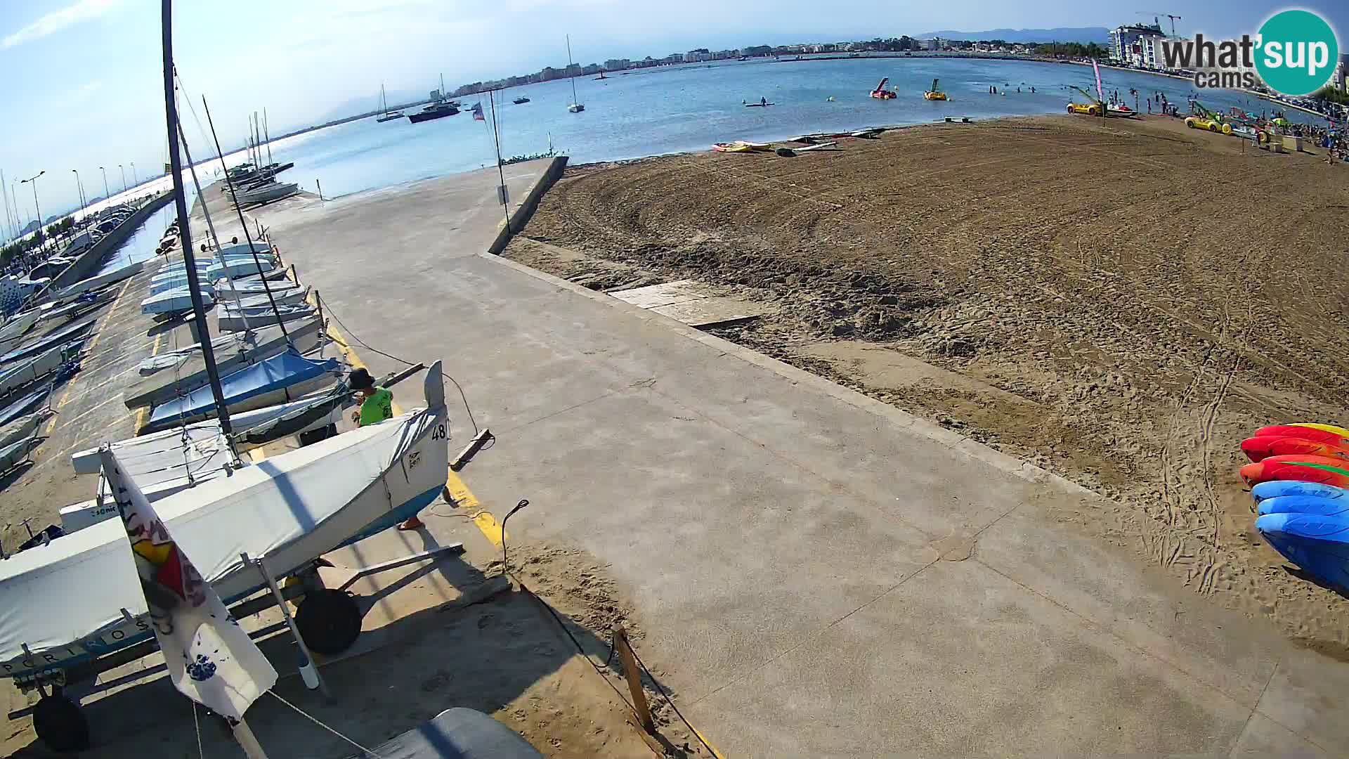 Kamera Roses marina – Costa Brava – plaža La Perola