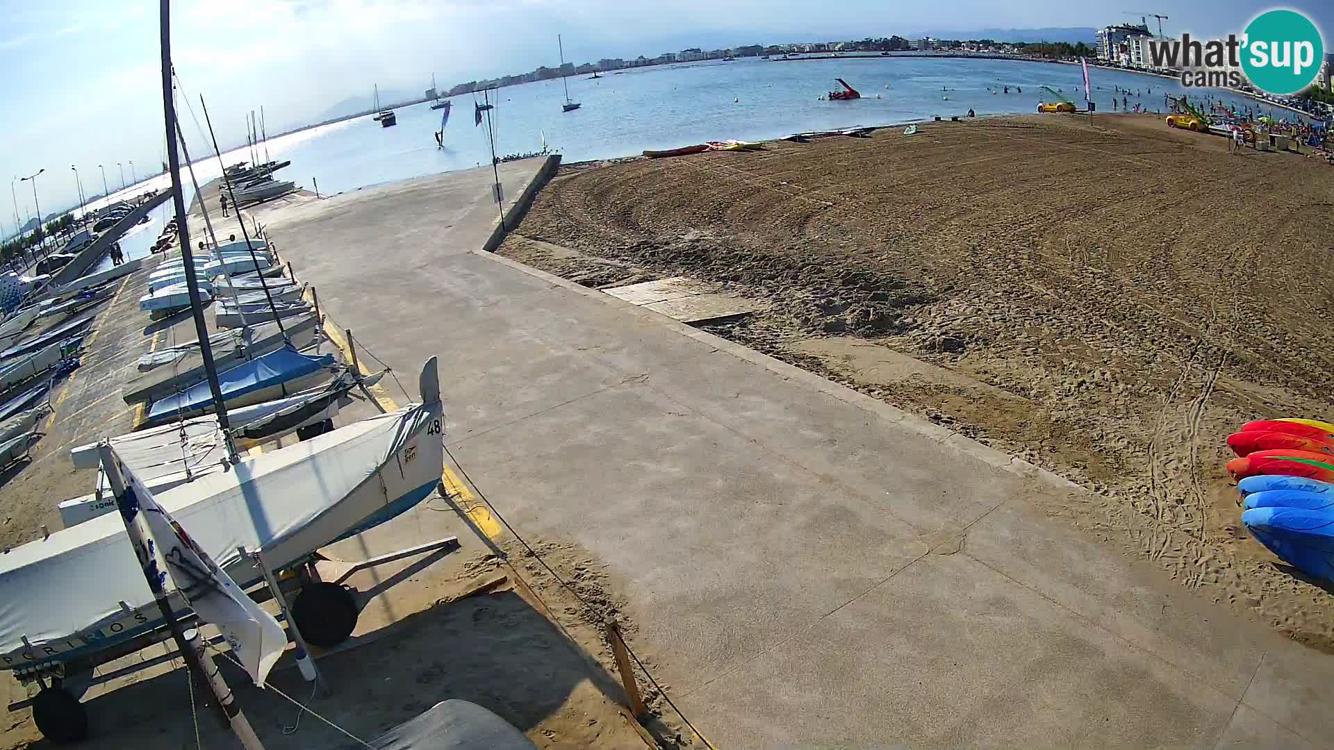 Kamera Roses marina – Costa Brava – plaža La Perola