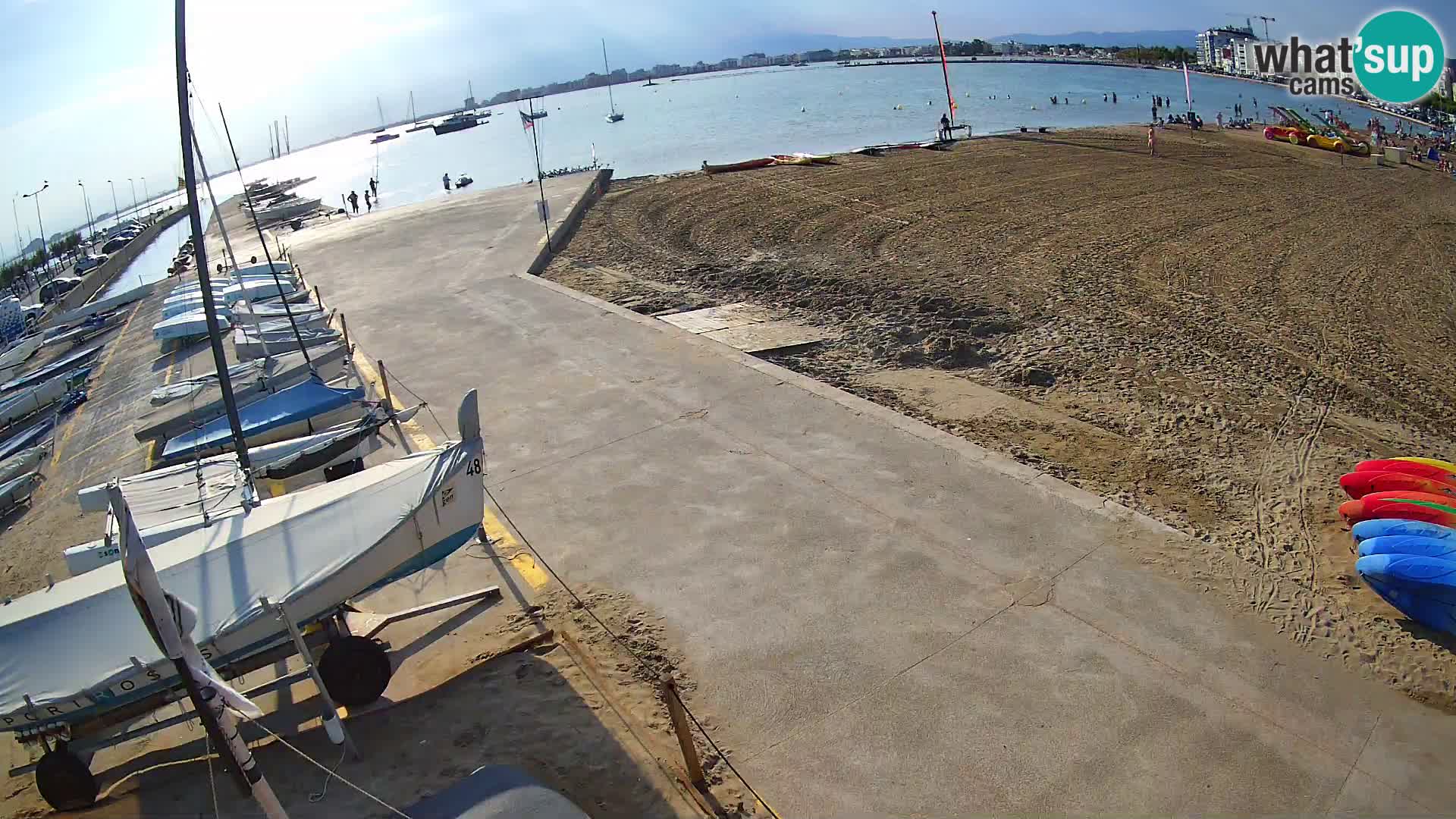 Kamera Roses marina – Costa Brava – plaža La Perola
