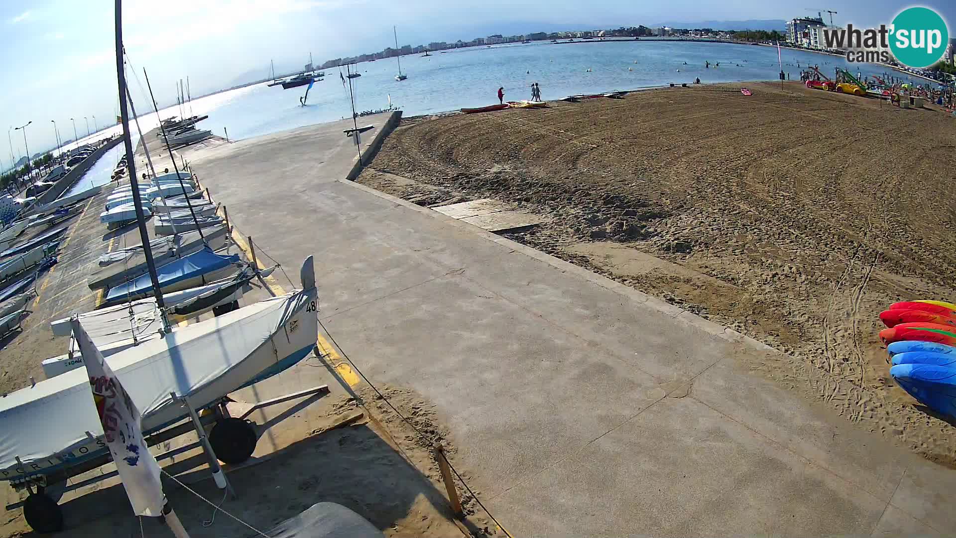 Kamera Roses marina – Costa Brava – plaža La Perola