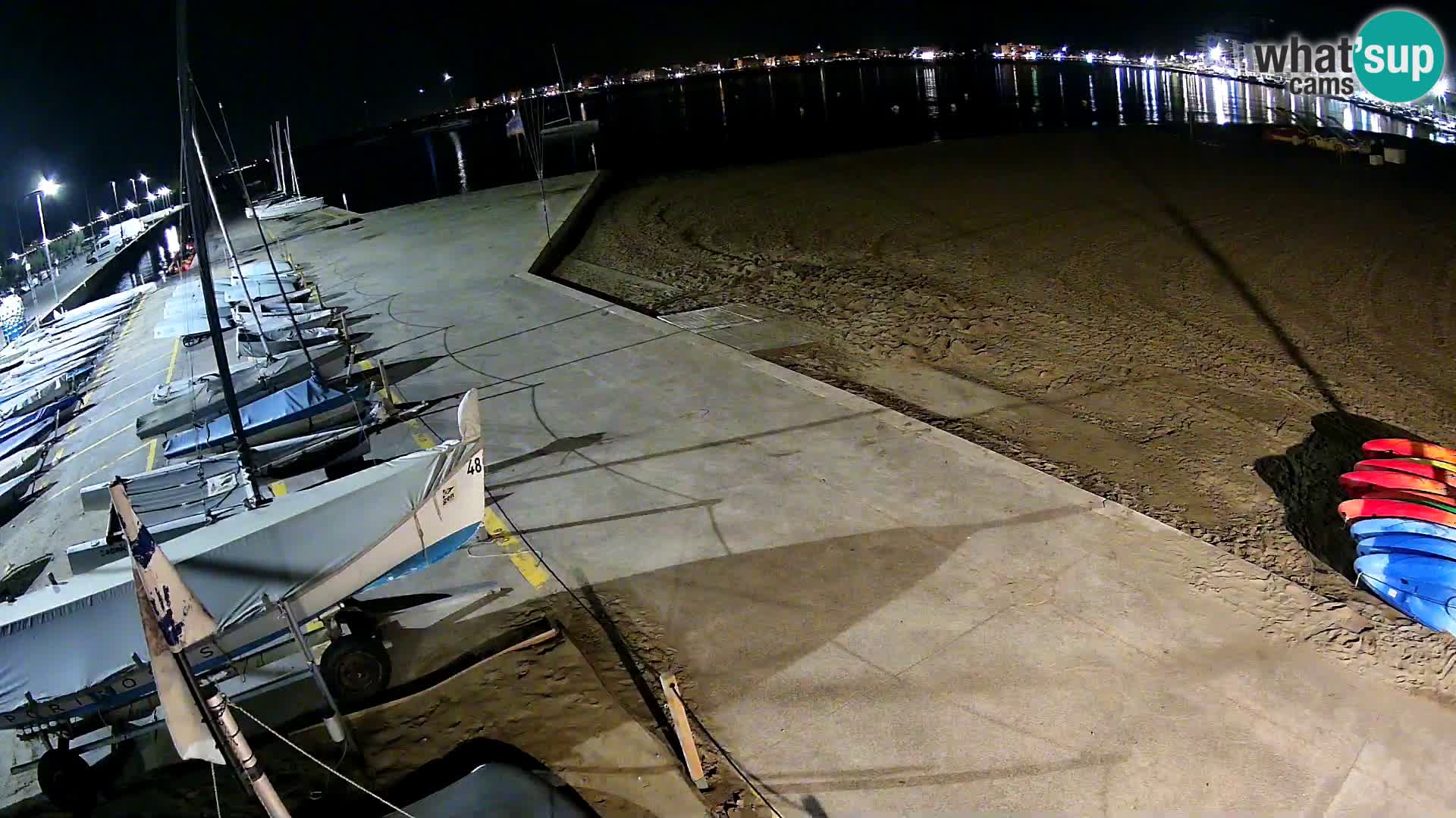 Webcam Hafen von Roses – Costa Brava – Strand La Perola