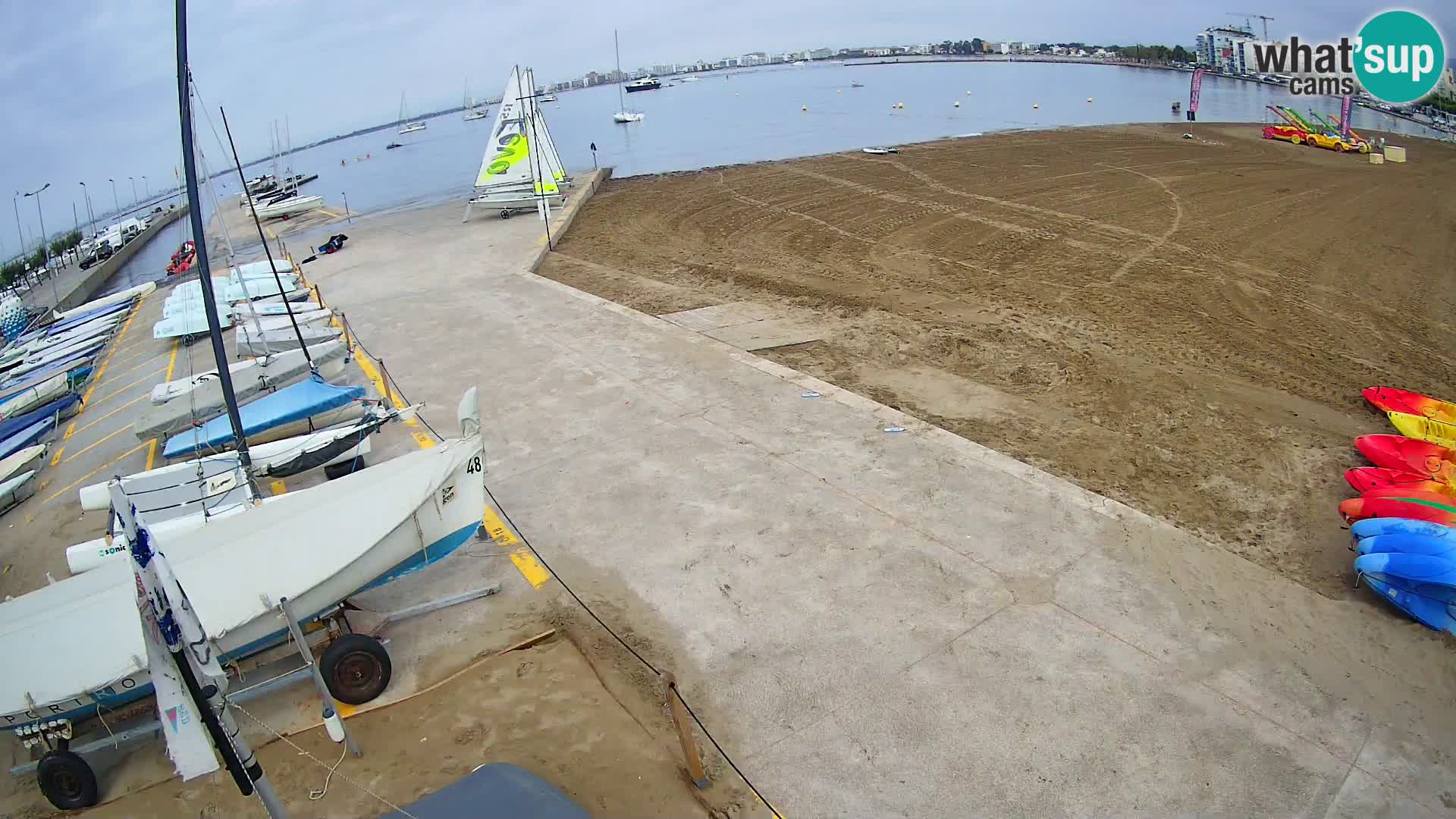 Web kamera Roses marina – Costa Brava – plaža La Perola