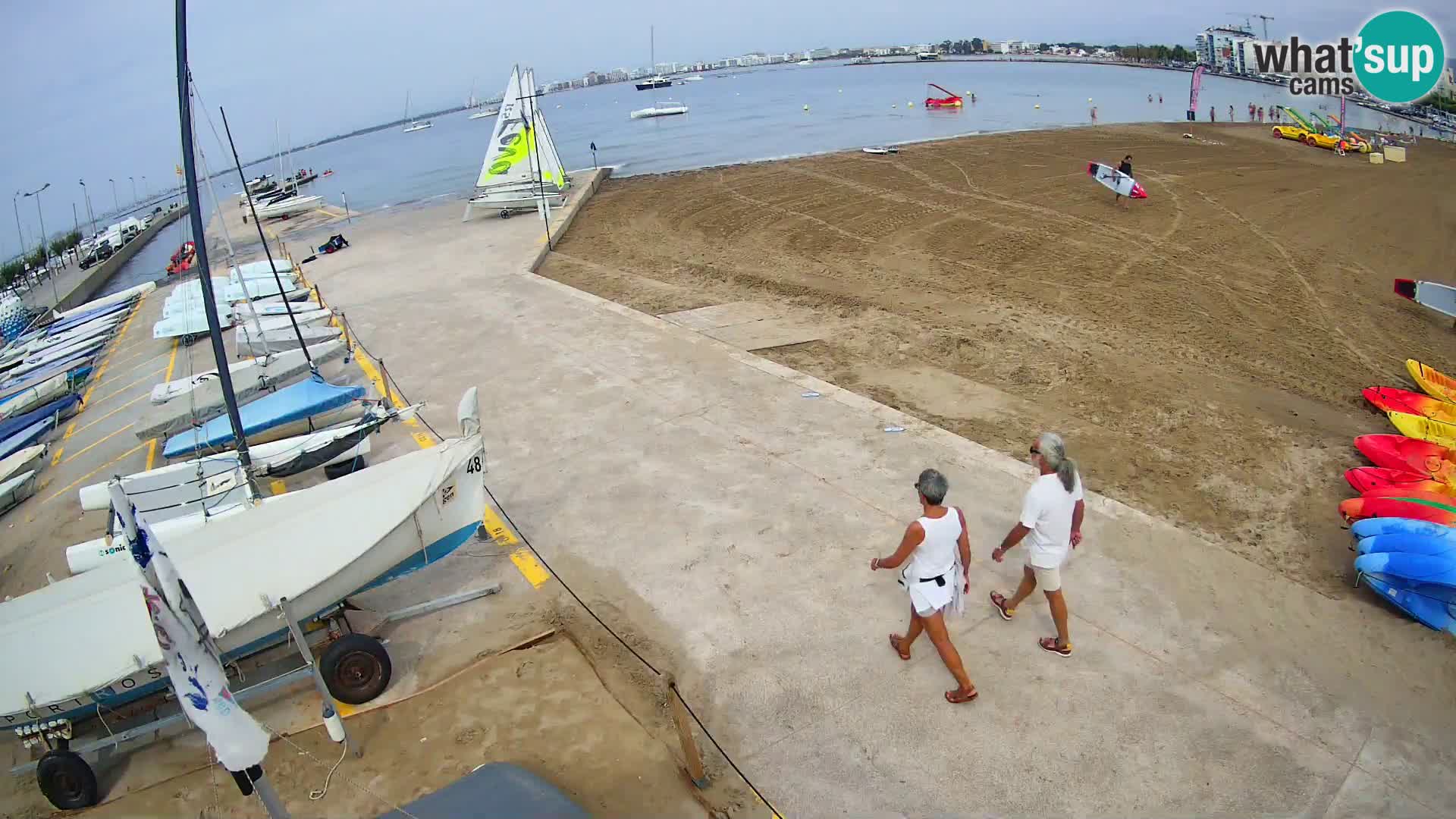 Webcam Hafen von Roses – Costa Brava – Strand La Perola