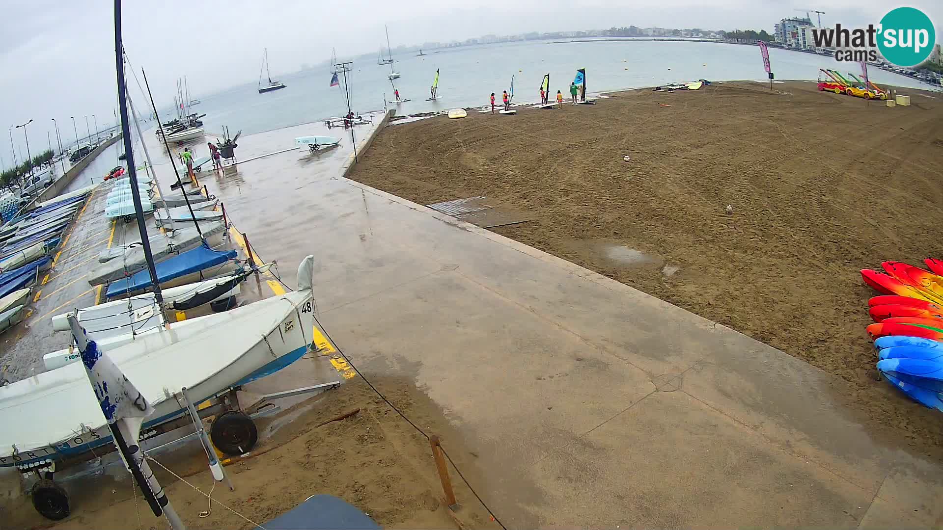 Webcam porto di Roses – Costa Brava – spiaggia La Perola