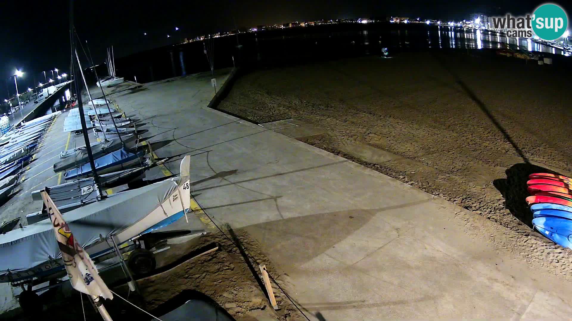 Webcam porto di Roses – Costa Brava – spiaggia La Perola